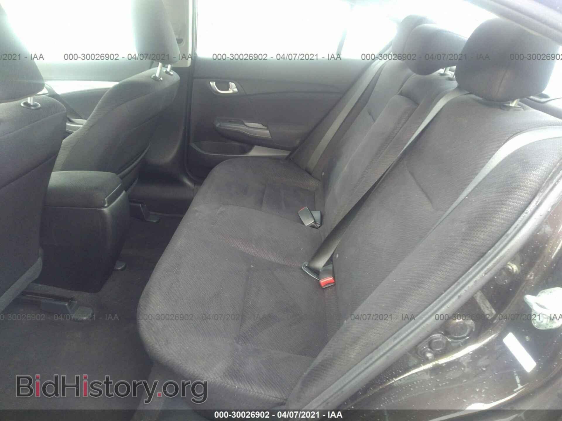 2013 HONDA CIVIC SDN - VIN: 19XFB2F89DE241145 - Фото 8