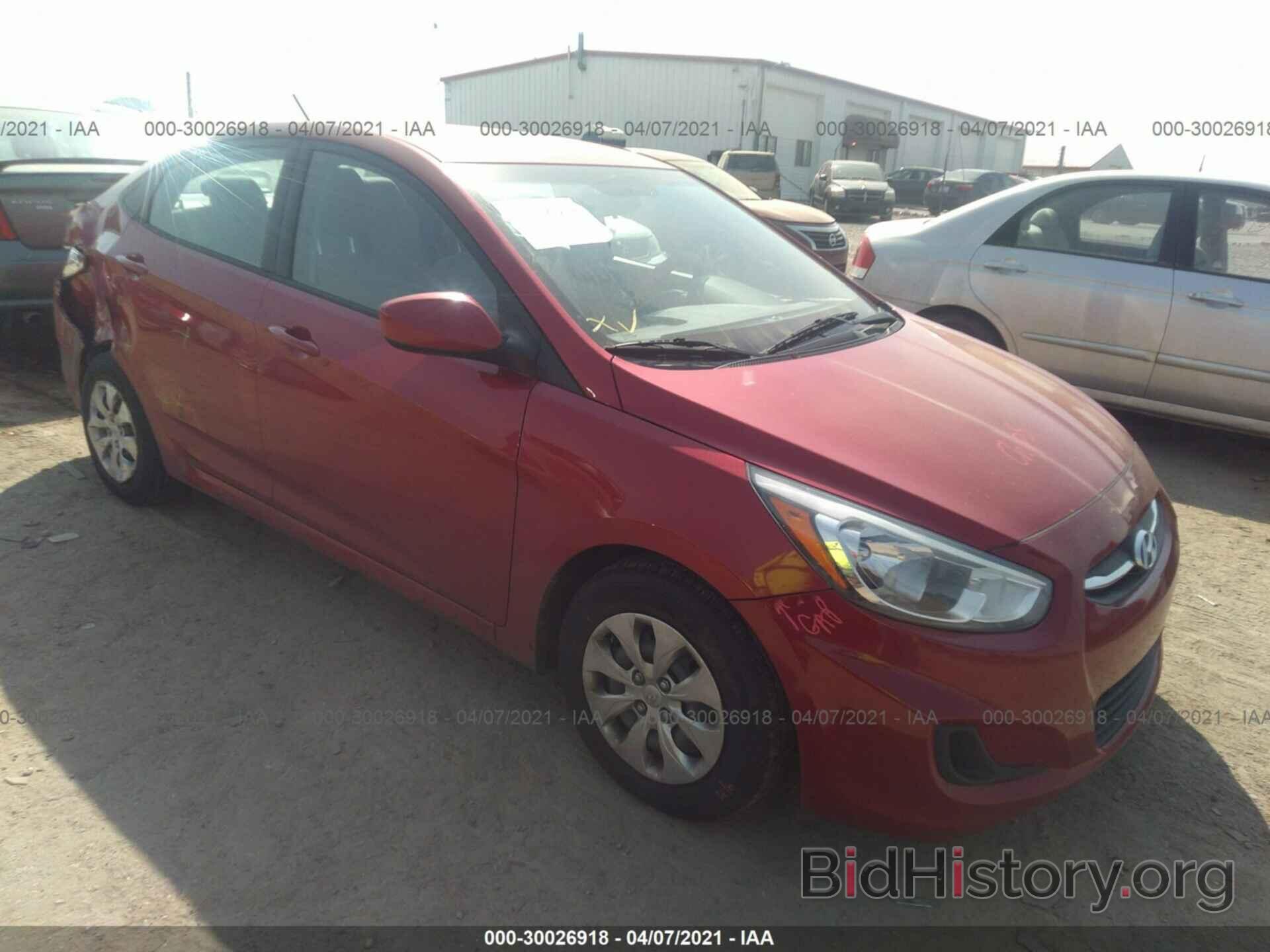 Photo KMHCT4AE6HU244077 - HYUNDAI ACCENT 2017