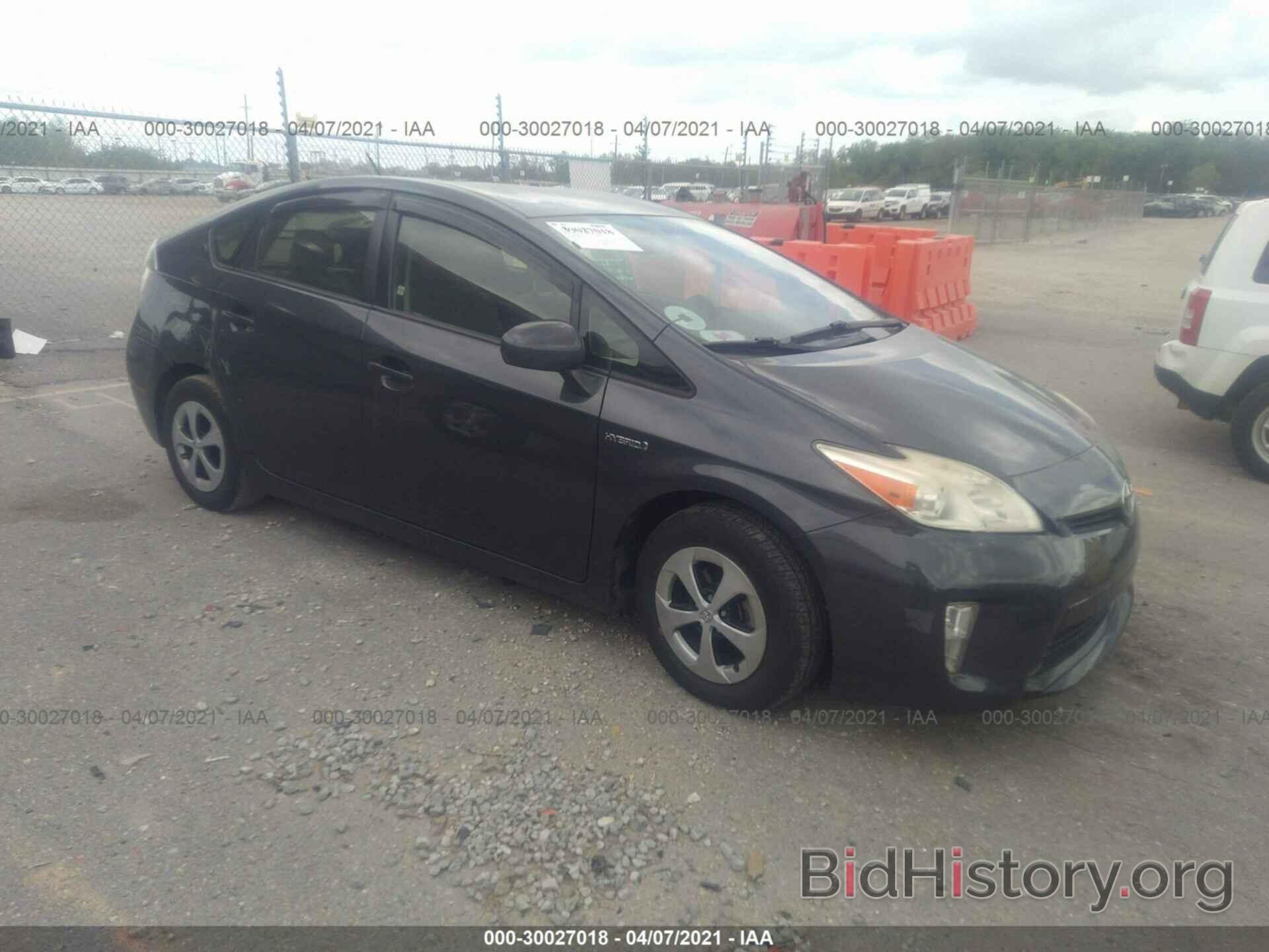 Photo JTDKN3DU9C5438869 - TOYOTA PRIUS 2012