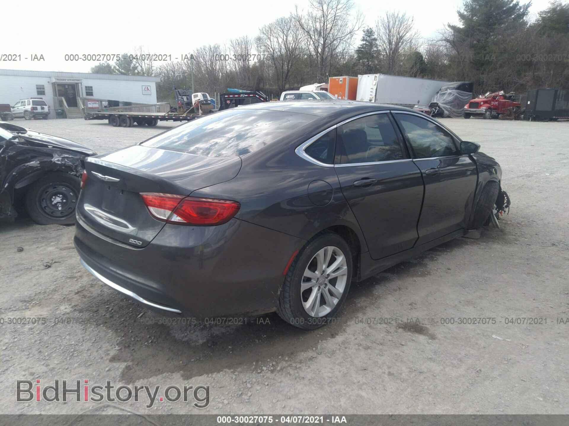 2015 CHRYSLER 200 - VIN: 1C3CCCAB0FN548750 - Фото 4