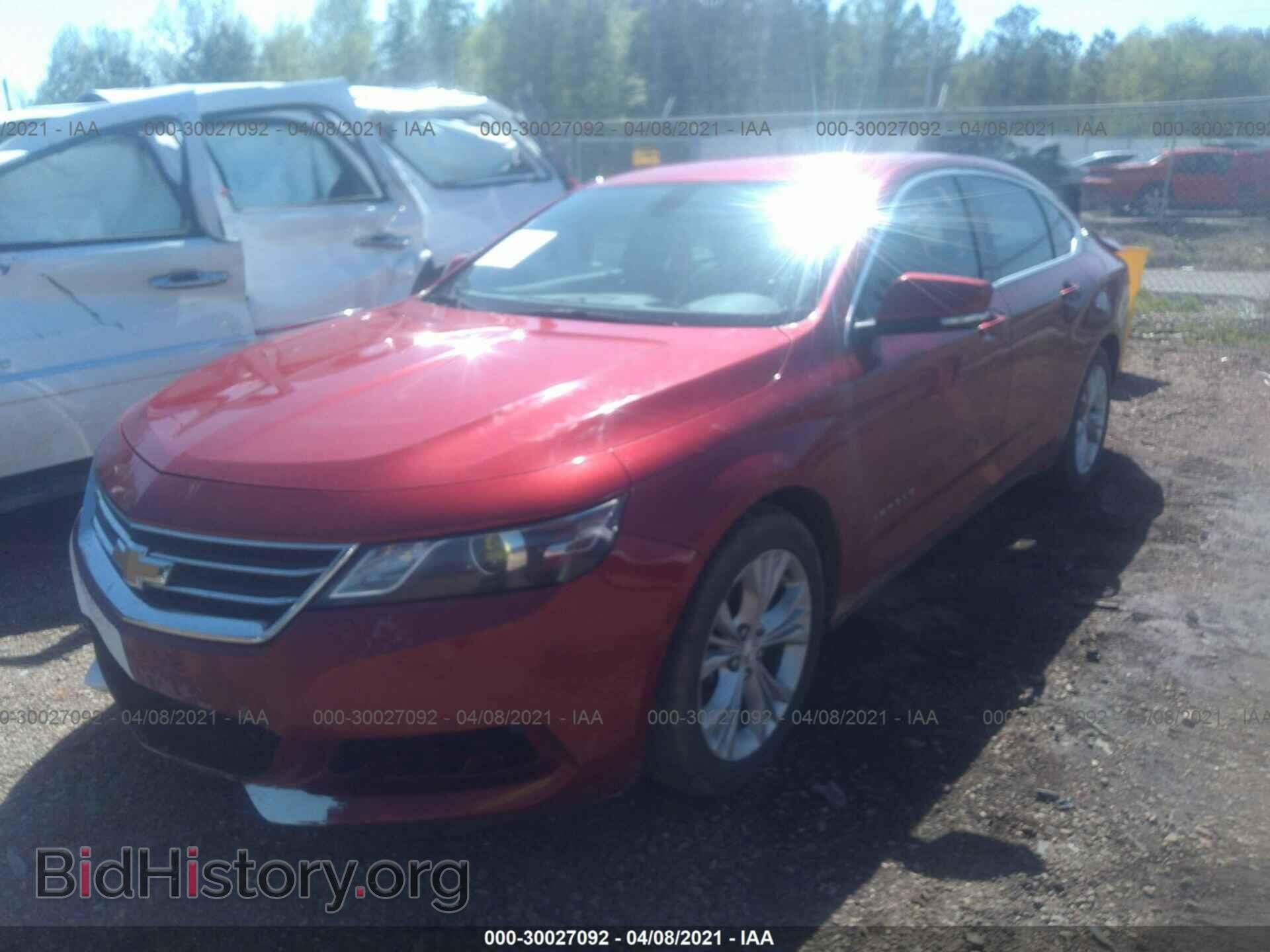 2015 CHEVROLET IMPALA - VIN: 2G1115SL9F9268722 - Фото 2