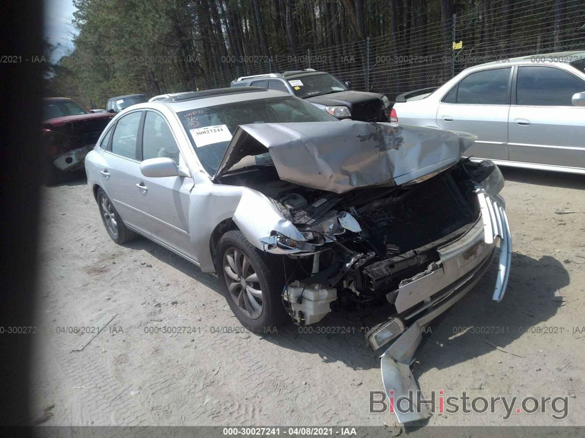 Photo KMHFC46F46A037555 - HYUNDAI AZERA 2006