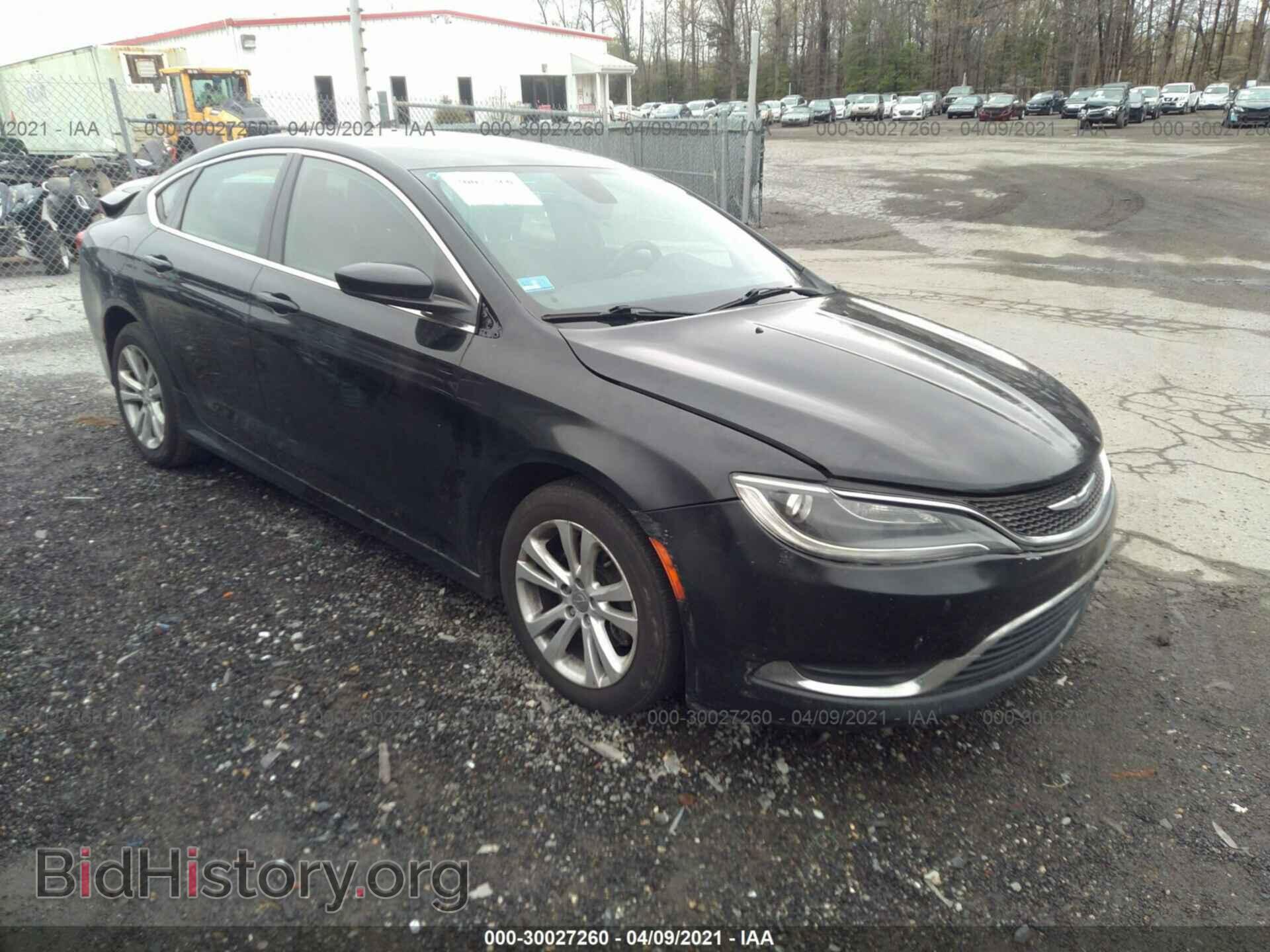 Фотография 1C3CCCAB6FN616310 - CHRYSLER 200 2015