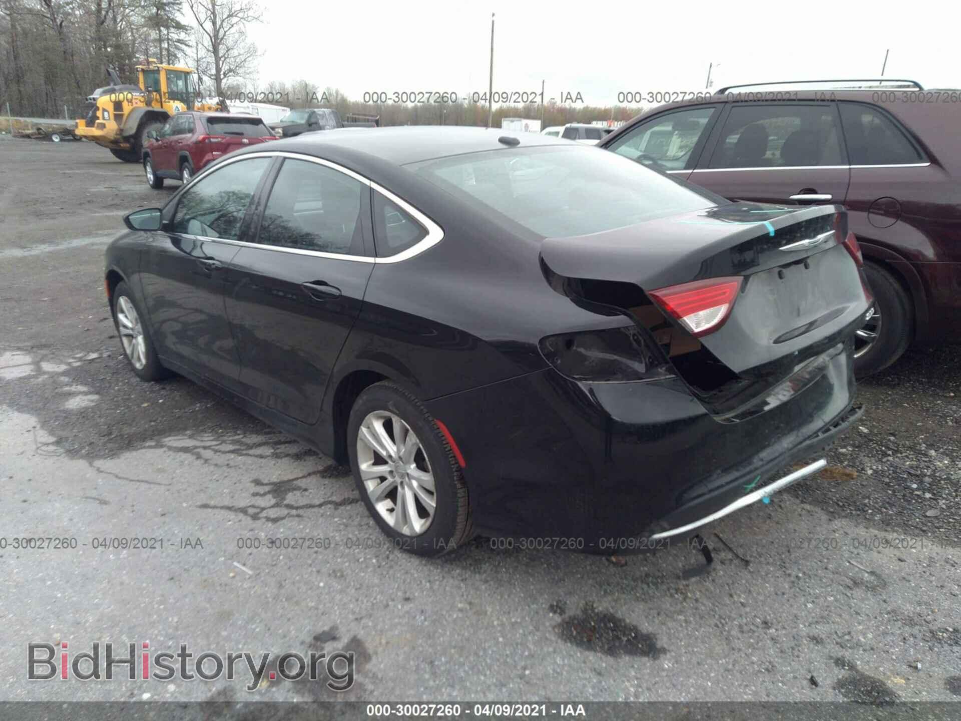2015 CHRYSLER 200 - VIN: 1C3CCCAB6FN616310 - Фото 3