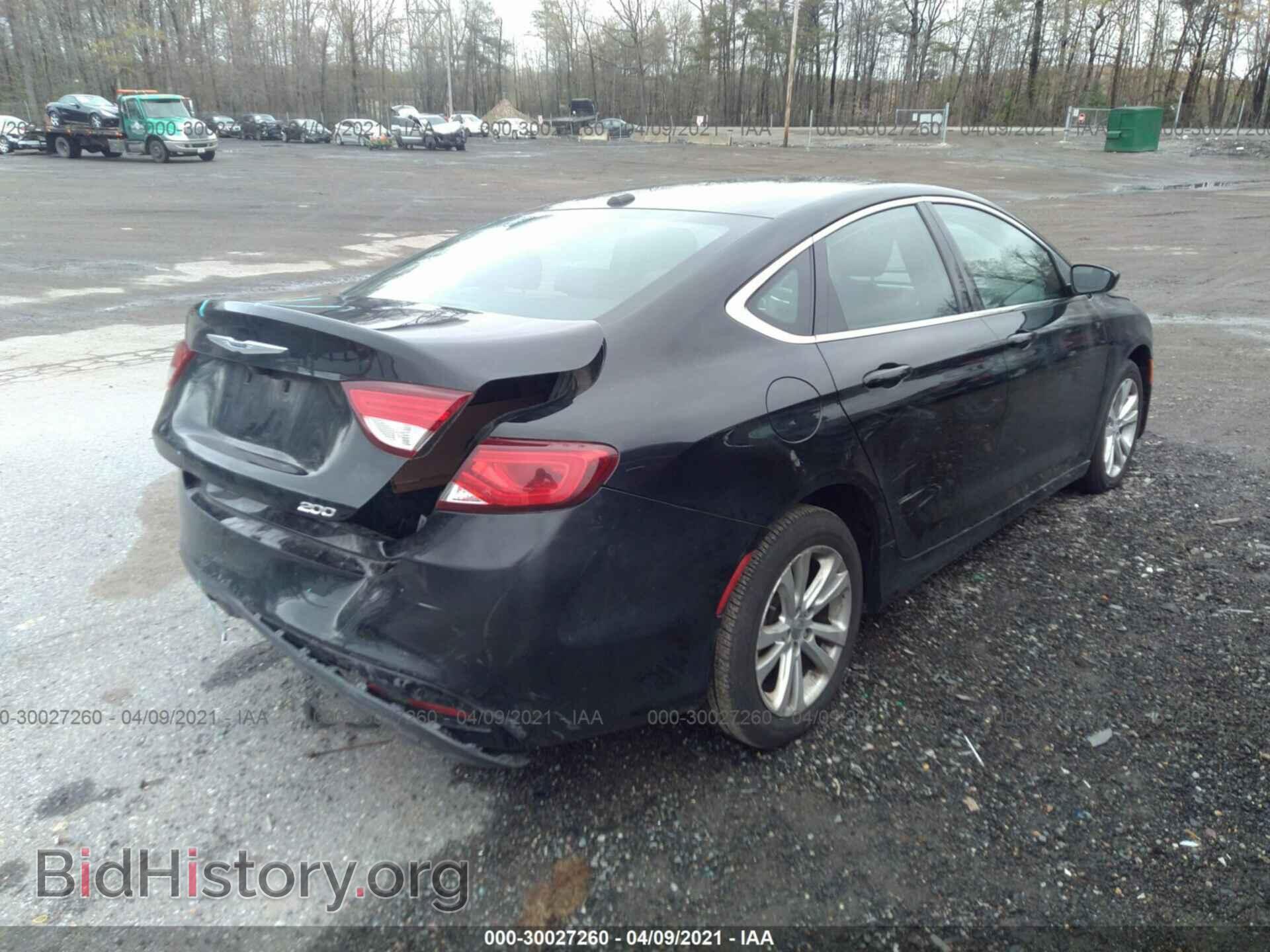 2015 CHRYSLER 200 - VIN: 1C3CCCAB6FN616310 - Фото 4