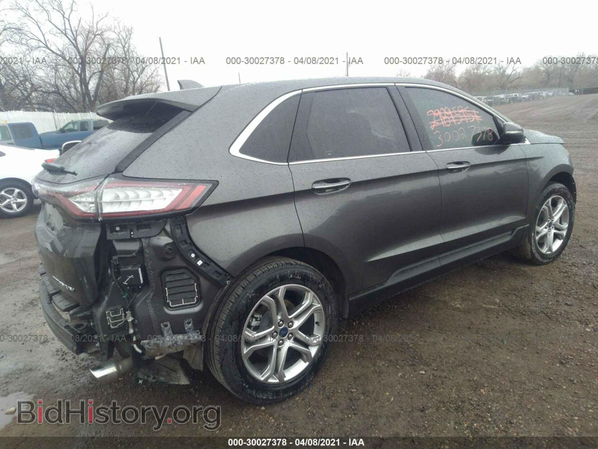 2015 FORD EDGE - VIN: 2FMTK3K84FBC27190 - Photo 4