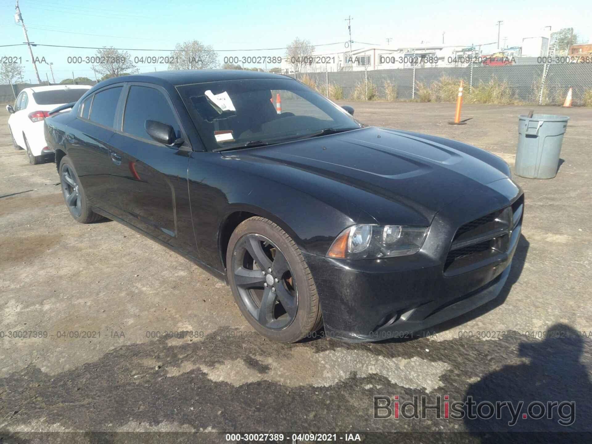 Photo 2C3CDXHG0DH546332 - DODGE CHARGER 2013