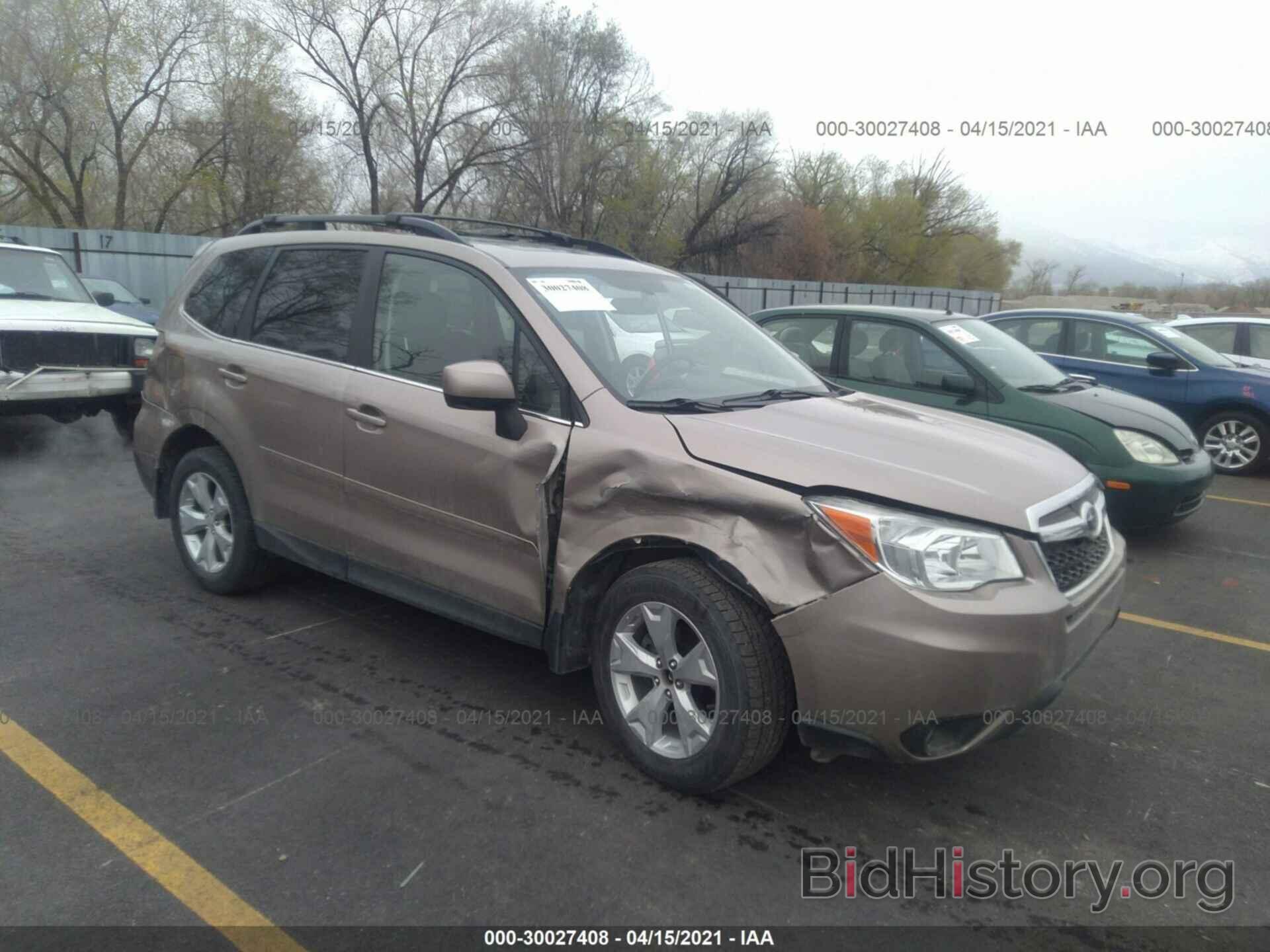Photo JF2SJAHC3FH561475 - SUBARU FORESTER 2015