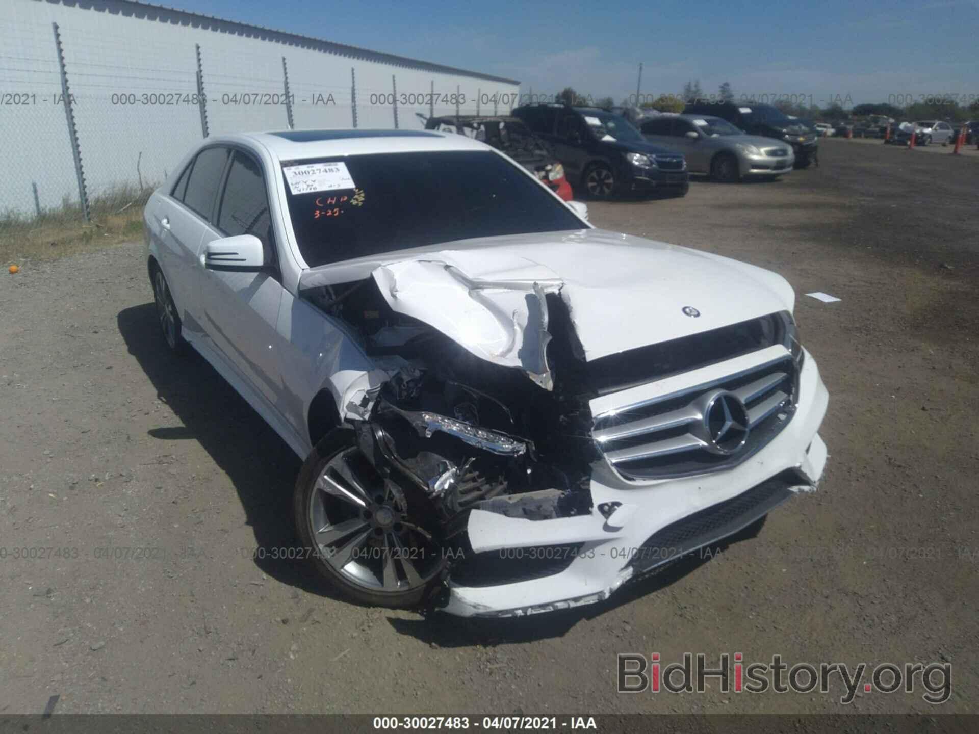 Photo WDDHF5KB4EA977033 - MERCEDES-BENZ E-CLASS 2014