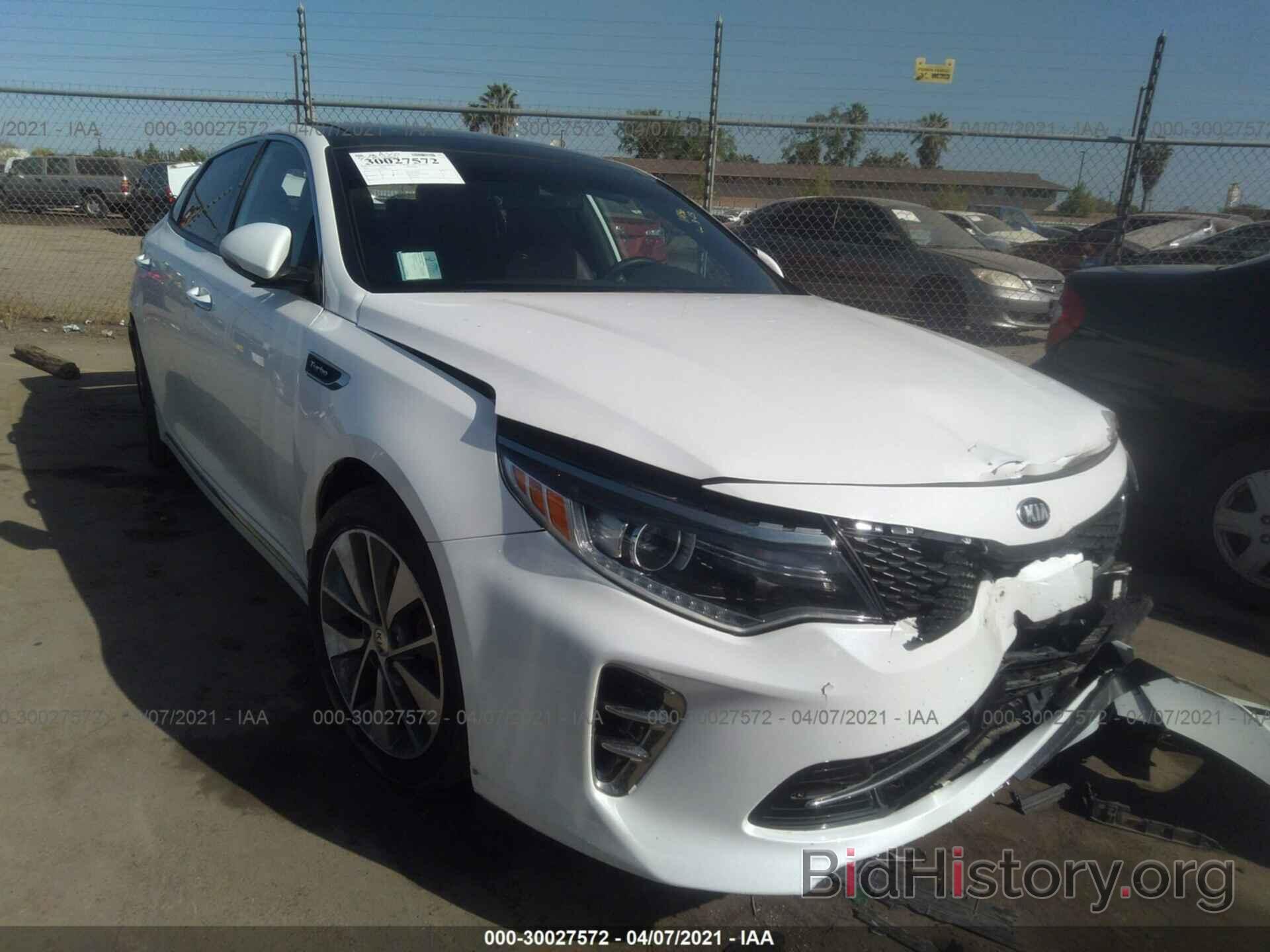 Photo 5XXGV4L21GG046322 - KIA OPTIMA 2016