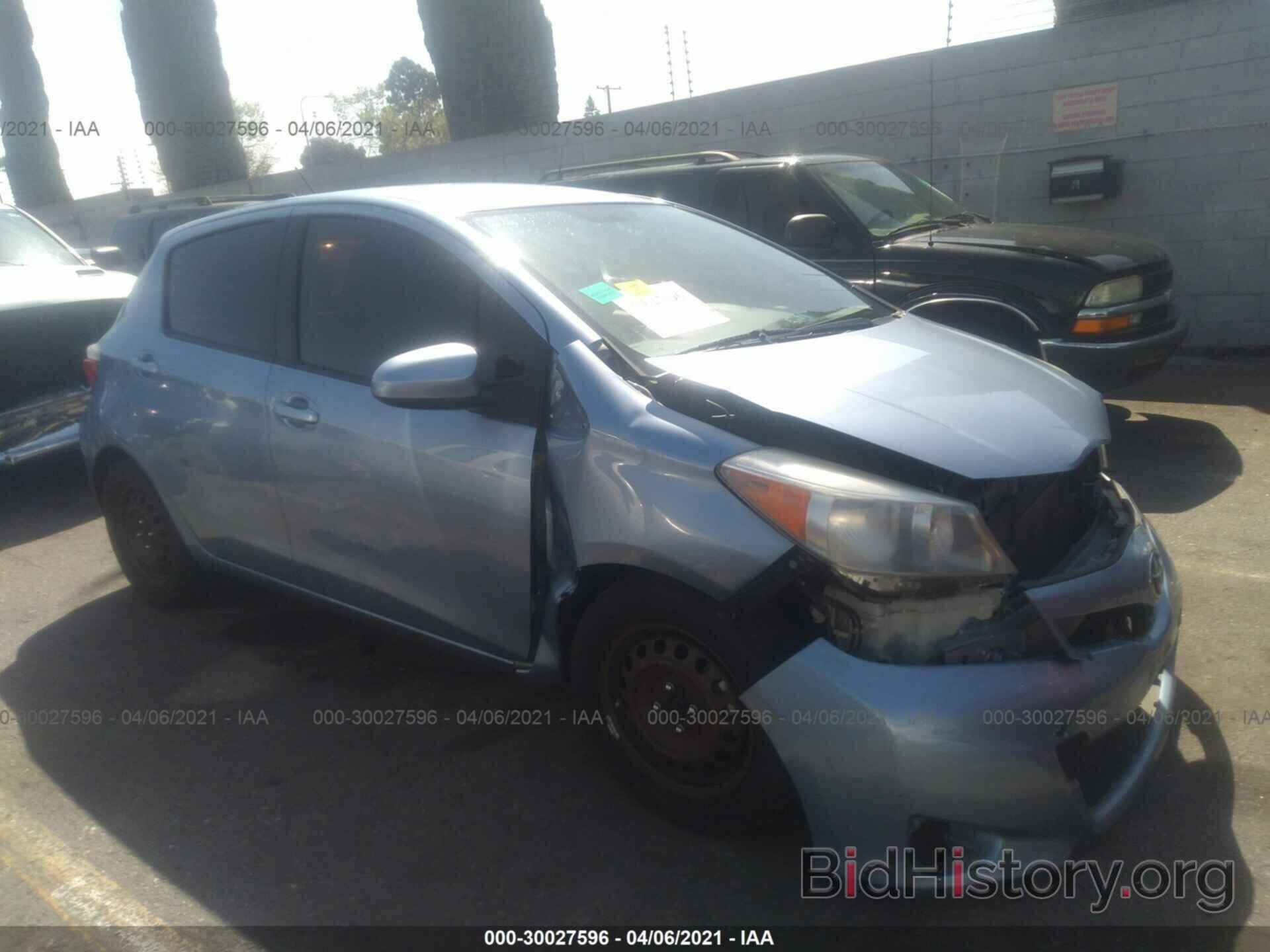 Photo JTDKTUD37DD570720 - TOYOTA YARIS 2013