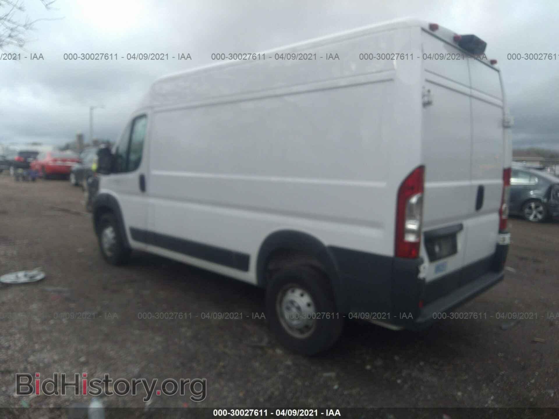 2018 RAM PROMASTER CARGO VAN - VIN: 3C6TRVCG0JE113018 - Фото 3