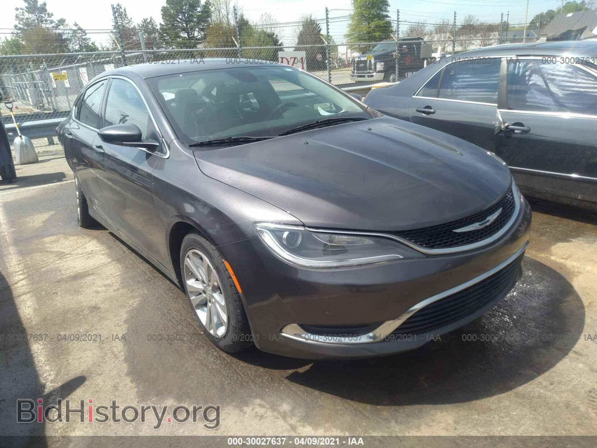 Фотография 1C3CCCAB3GN126960 - CHRYSLER 200 2016