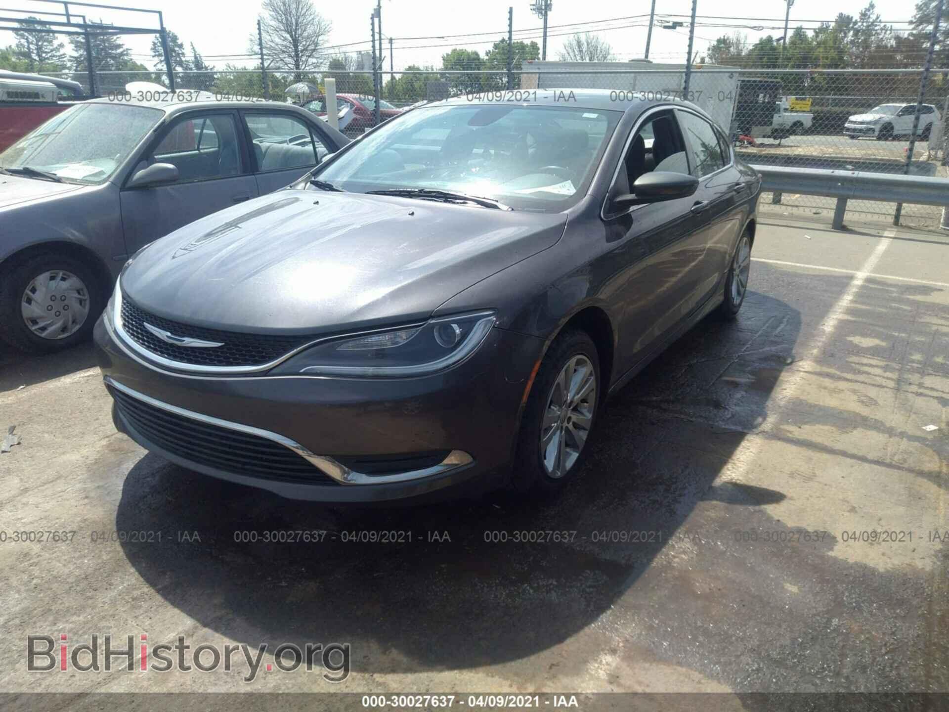 2016 CHRYSLER 200 - VIN: 1C3CCCAB3GN126960 - Фото 2
