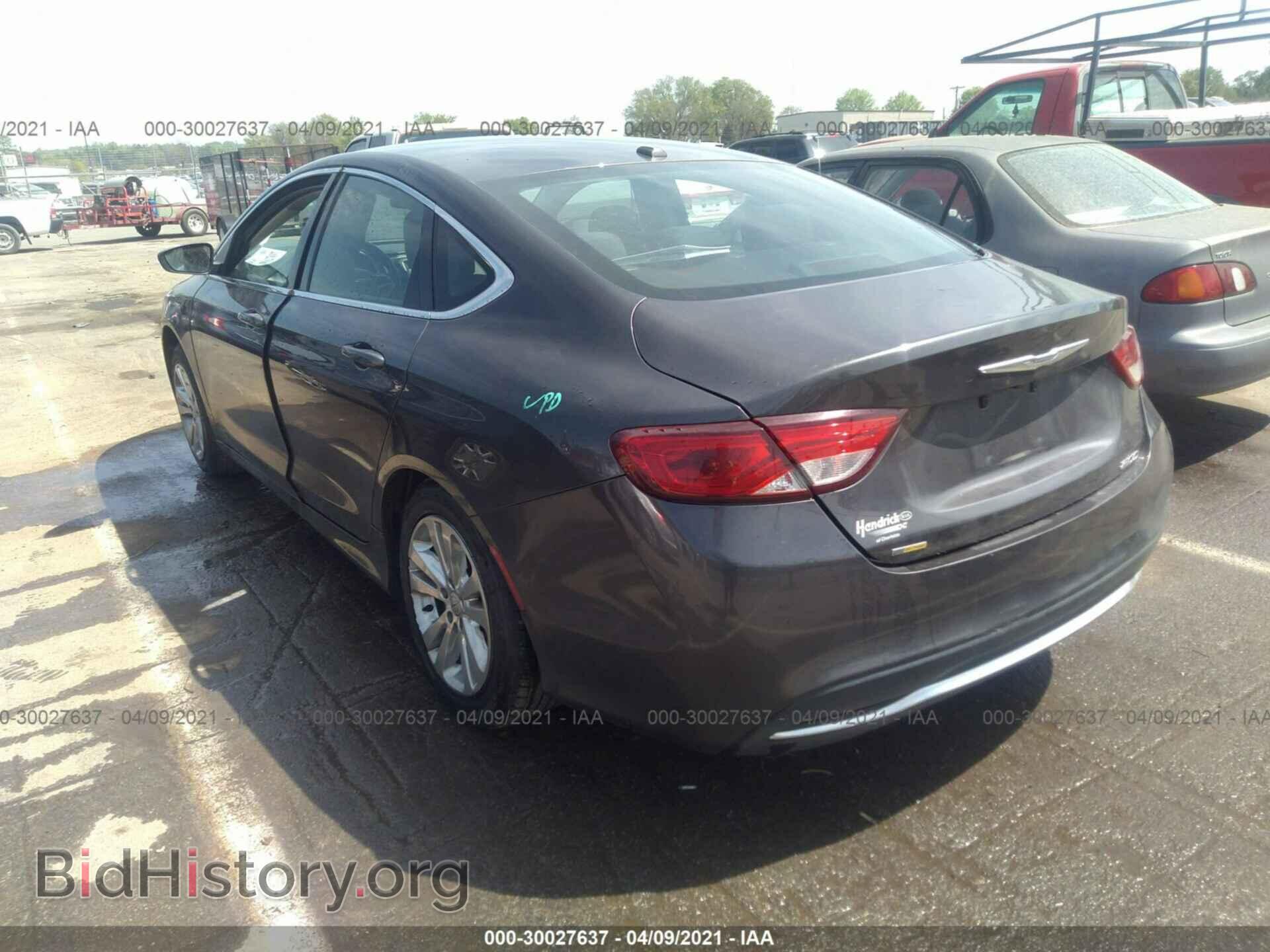 2016 CHRYSLER 200 - VIN: 1C3CCCAB3GN126960 - Фото 3