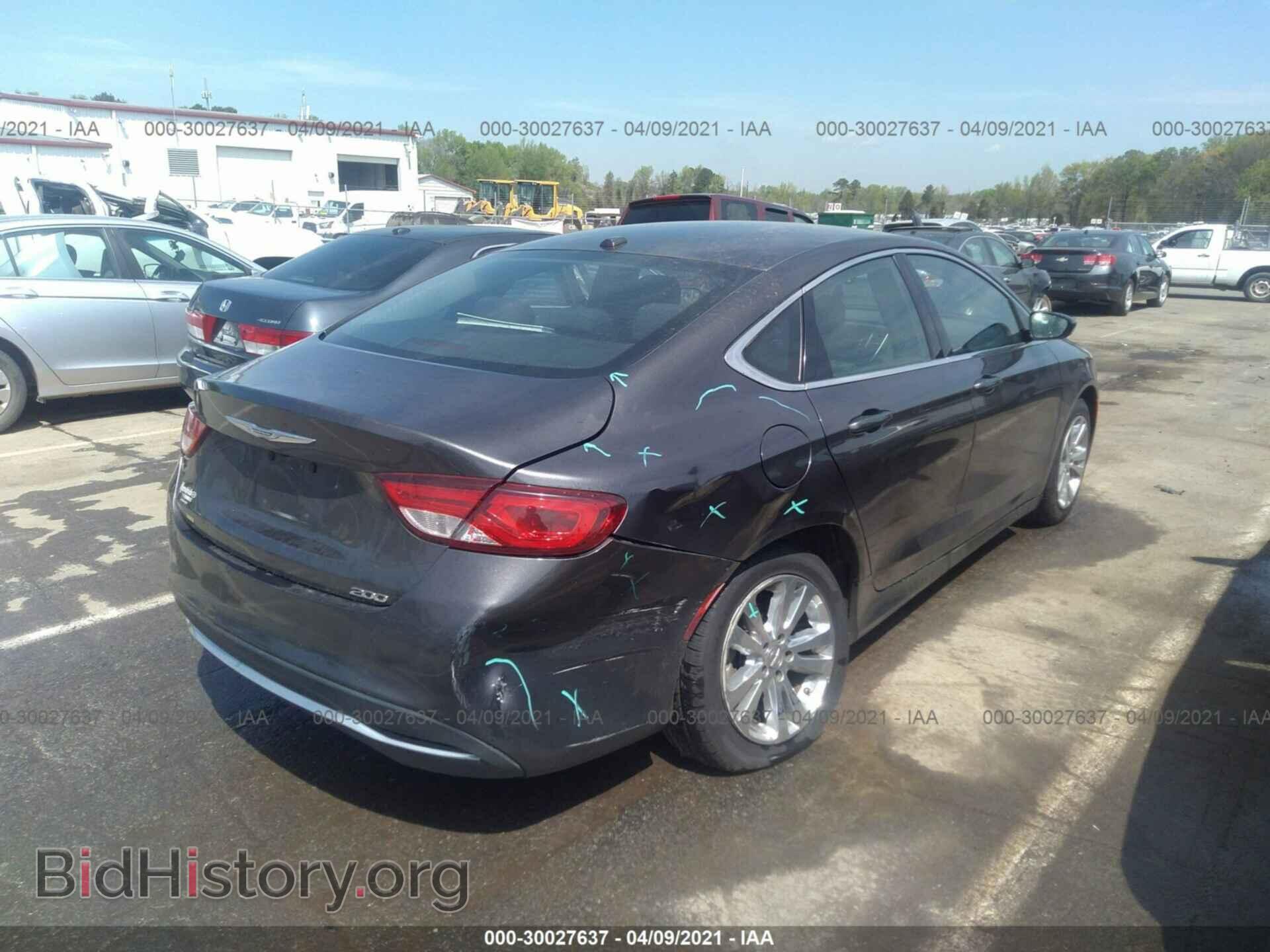 2016 CHRYSLER 200 - VIN: 1C3CCCAB3GN126960 - Фото 4