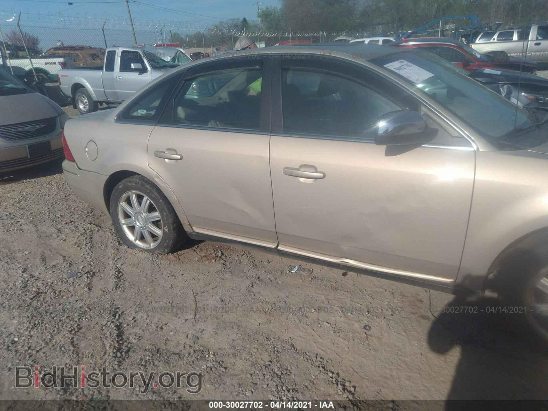 2007 FORD FIVE HUNDRED - VIN: 1FAFP28127G103636 - Фото 6