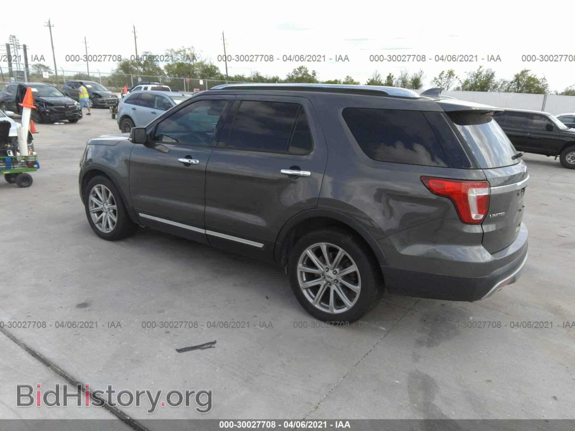 2016 FORD EXPLORER - VIN: 1FM5K7F81GGB98543 - Фото 3