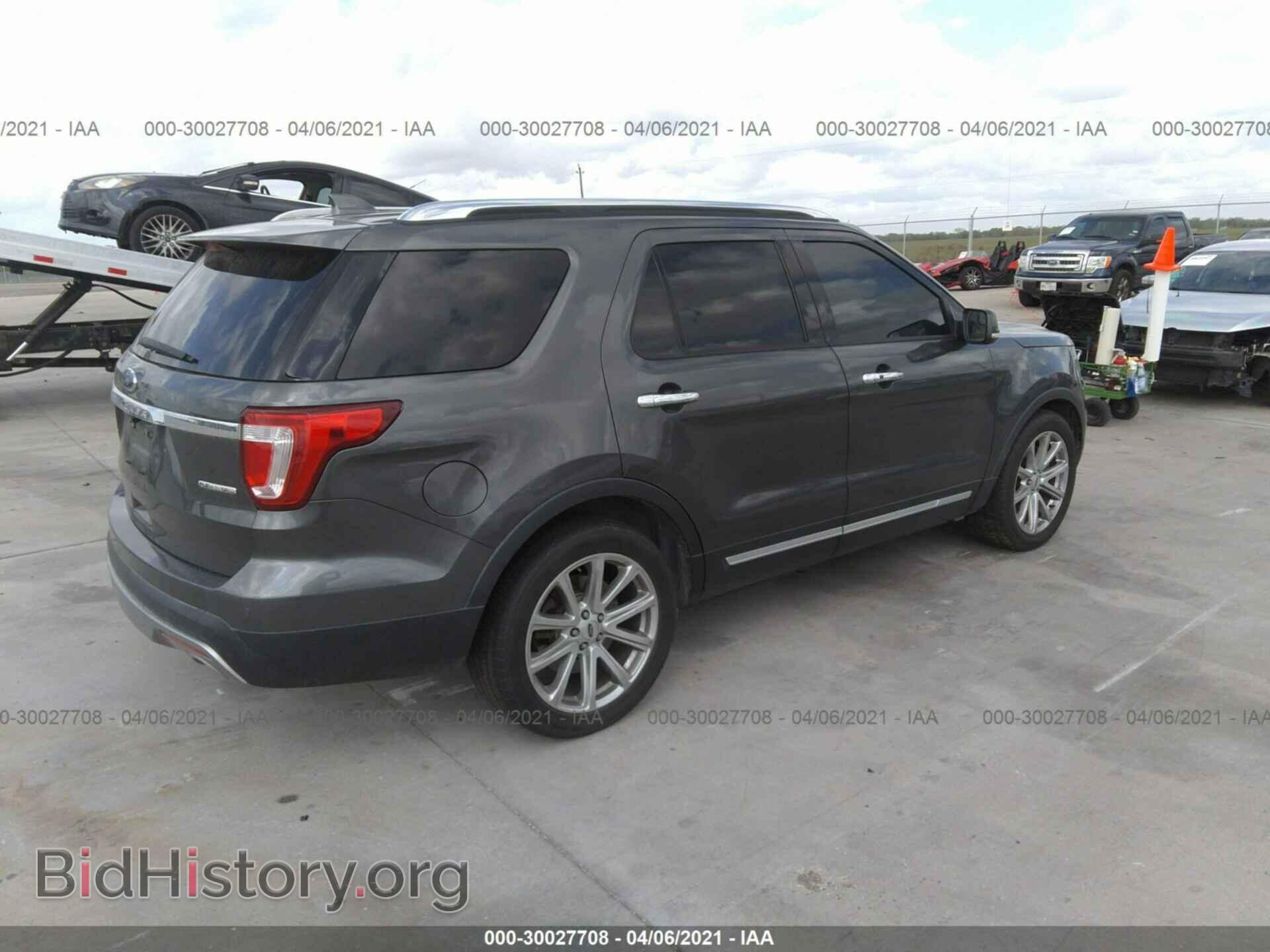2016 FORD EXPLORER - VIN: 1FM5K7F81GGB98543 - Фото 4