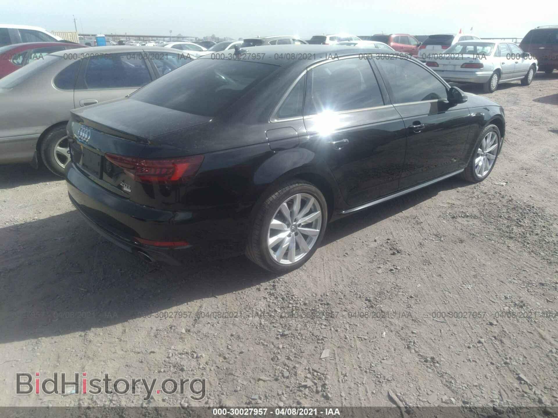 2018 AUDI A4 - VIN: WAUKMAF44JA160744 - Фото 4