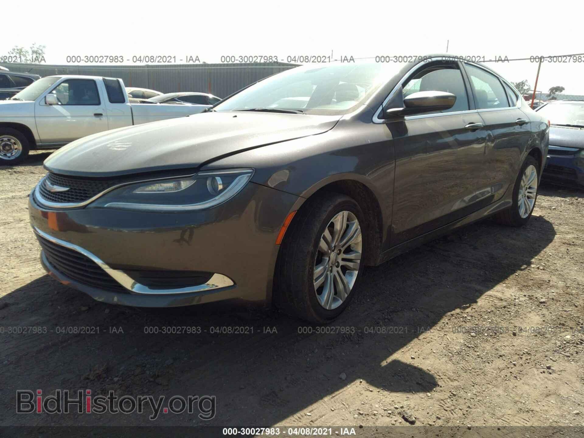 2016 CHRYSLER 200 - VIN: 1C3CCCAB6GN102281 - Фото 2