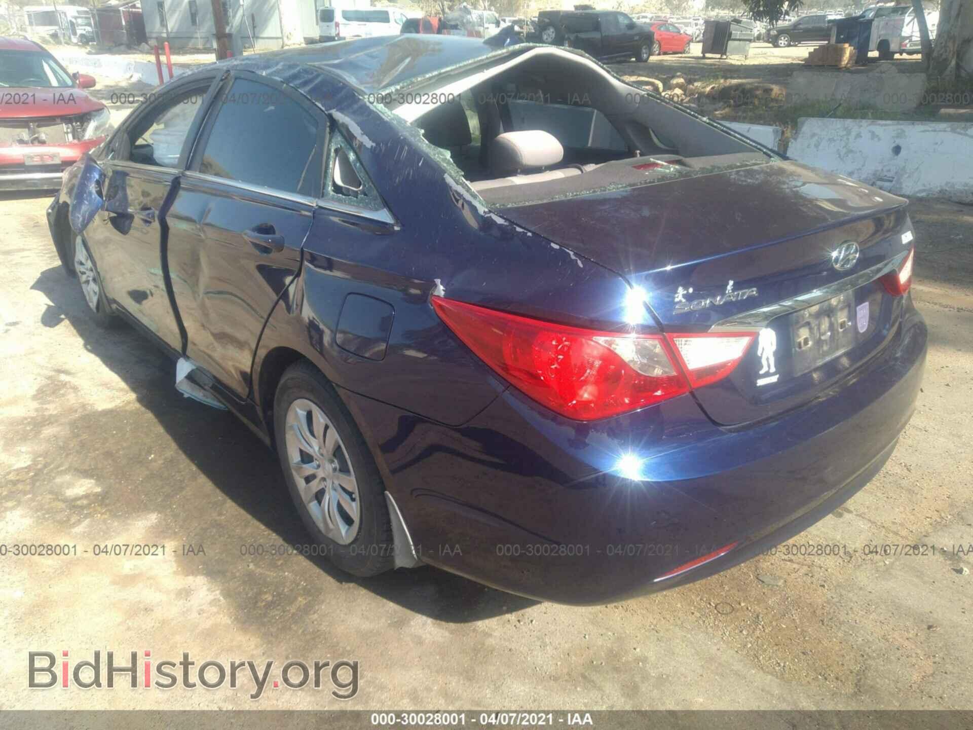 2012 HYUNDAI SONATA - VIN: 5NPEB4AC4CH436616 - Фото 3