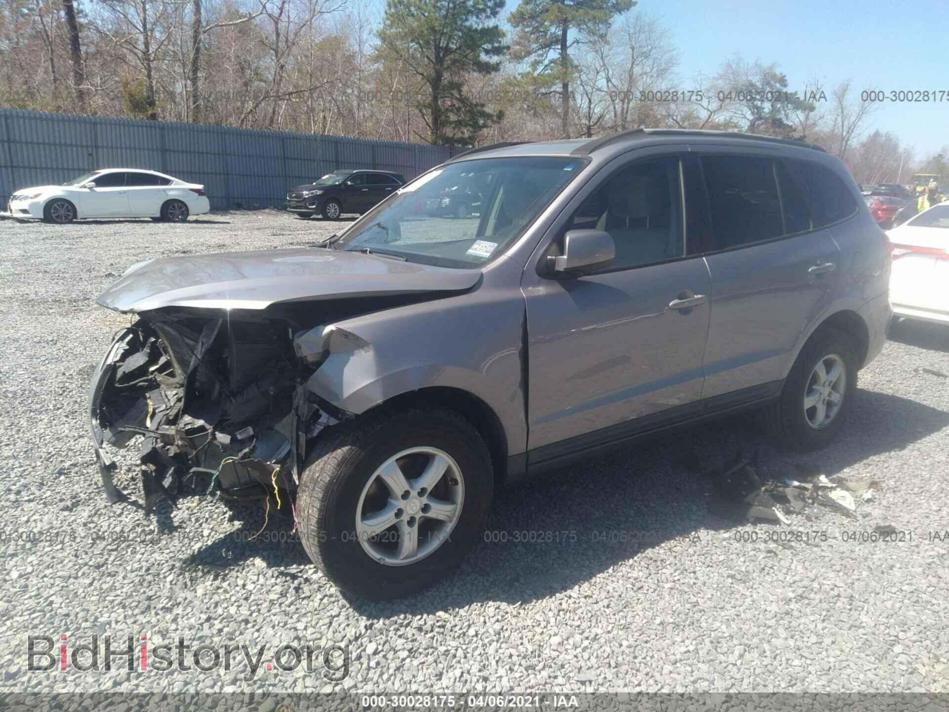 2008 HYUNDAI SANTA FE - VIN: 5NMSG13D18H227265 - Фото 2