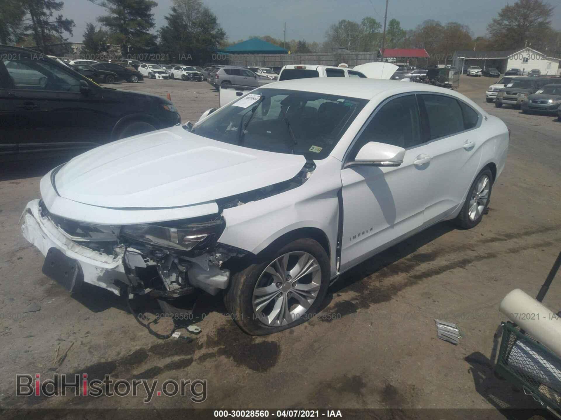 2015 CHEVROLET IMPALA - VIN: 2G1115SL1F9174589 - Фото 2
