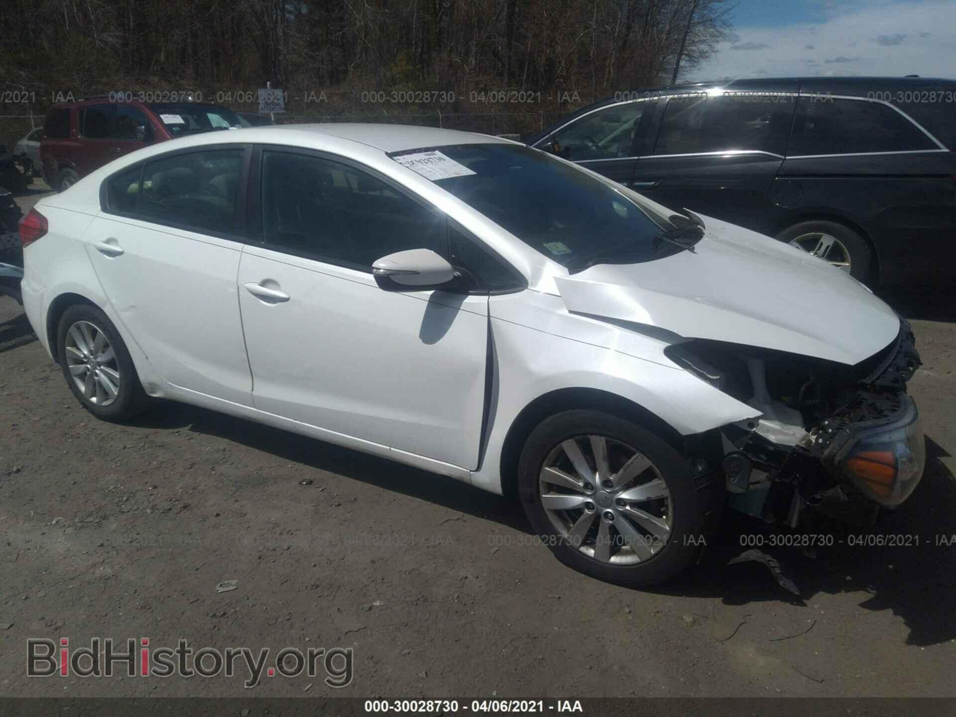 Фотография KNAFX4A67E5140182 - KIA FORTE 2014