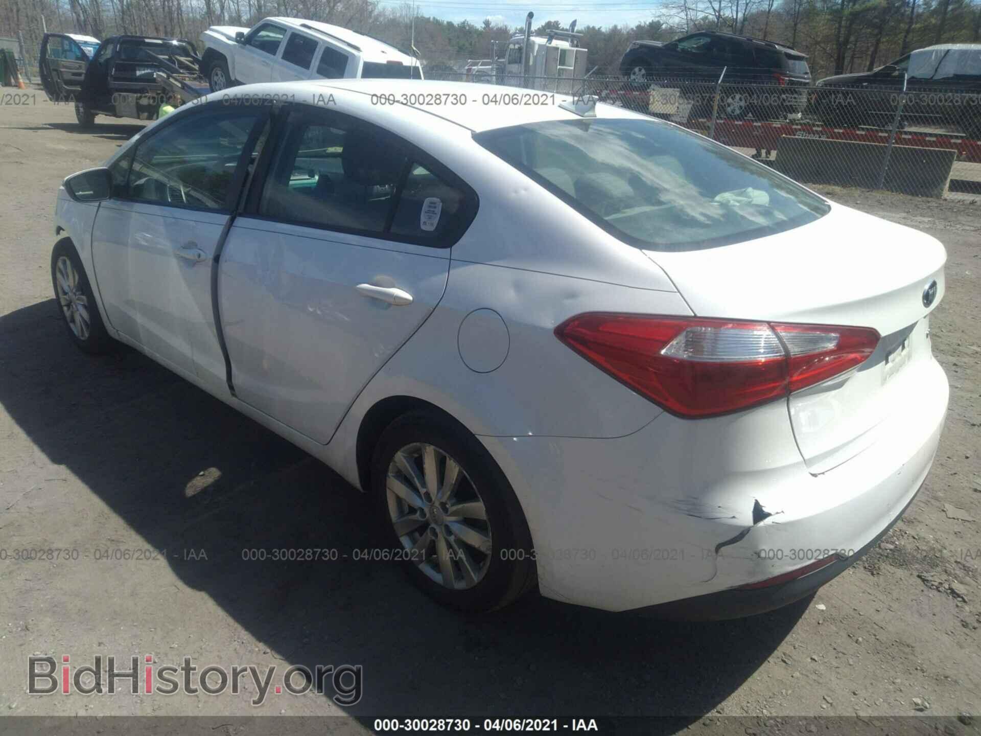 2014 KIA FORTE - VIN: KNAFX4A67E5140182 - Фото 3