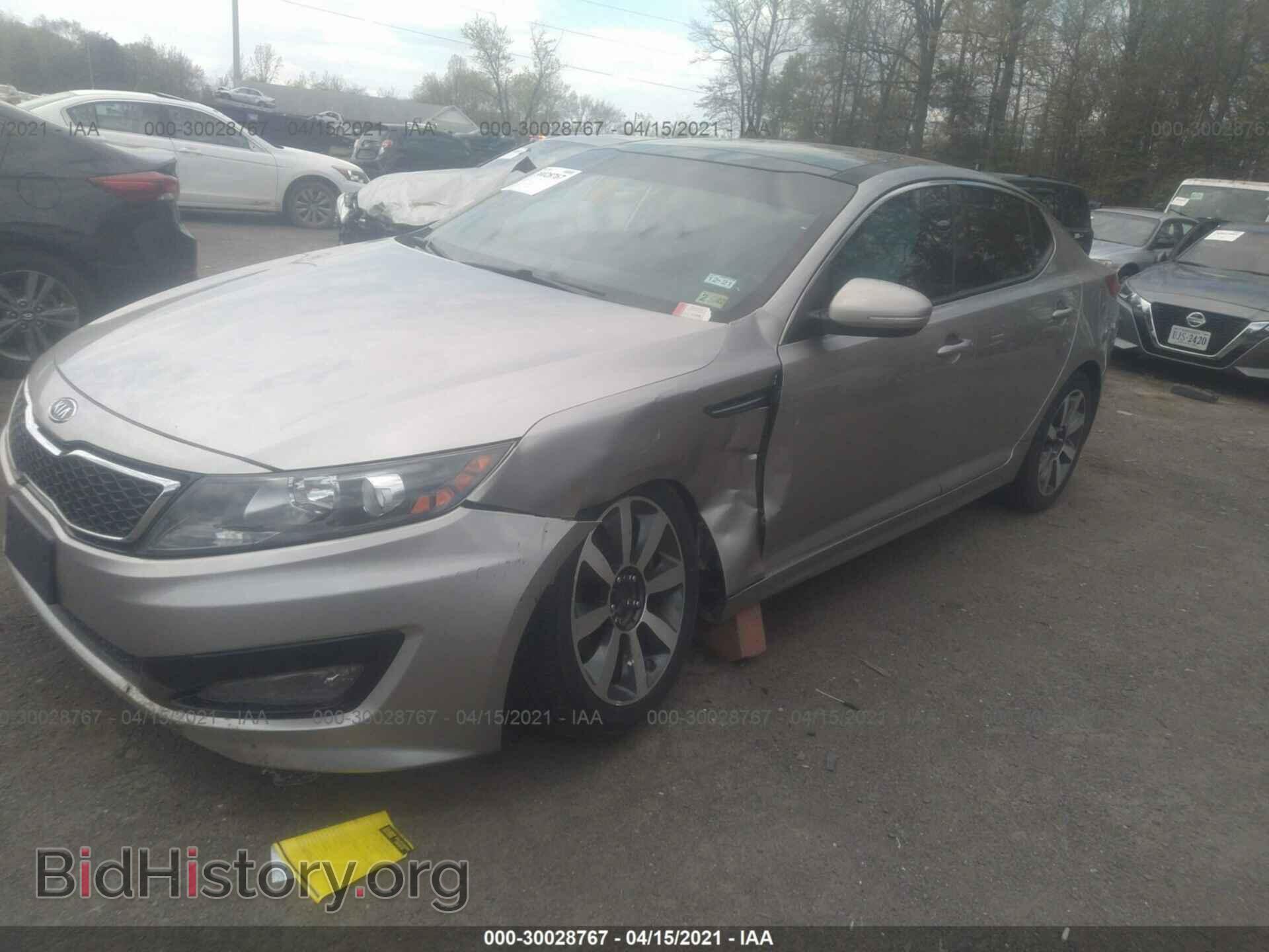 2012 KIA OPTIMA - VIN: 5XXGR4A68CG028730 - Фото 2