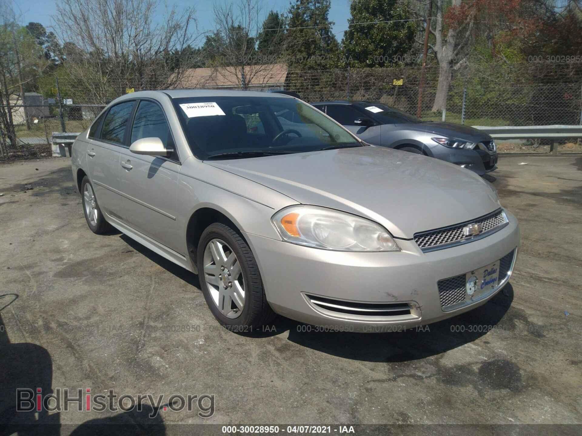 Фотография 2G1WG5E33C1122066 - CHEVROLET IMPALA 2012