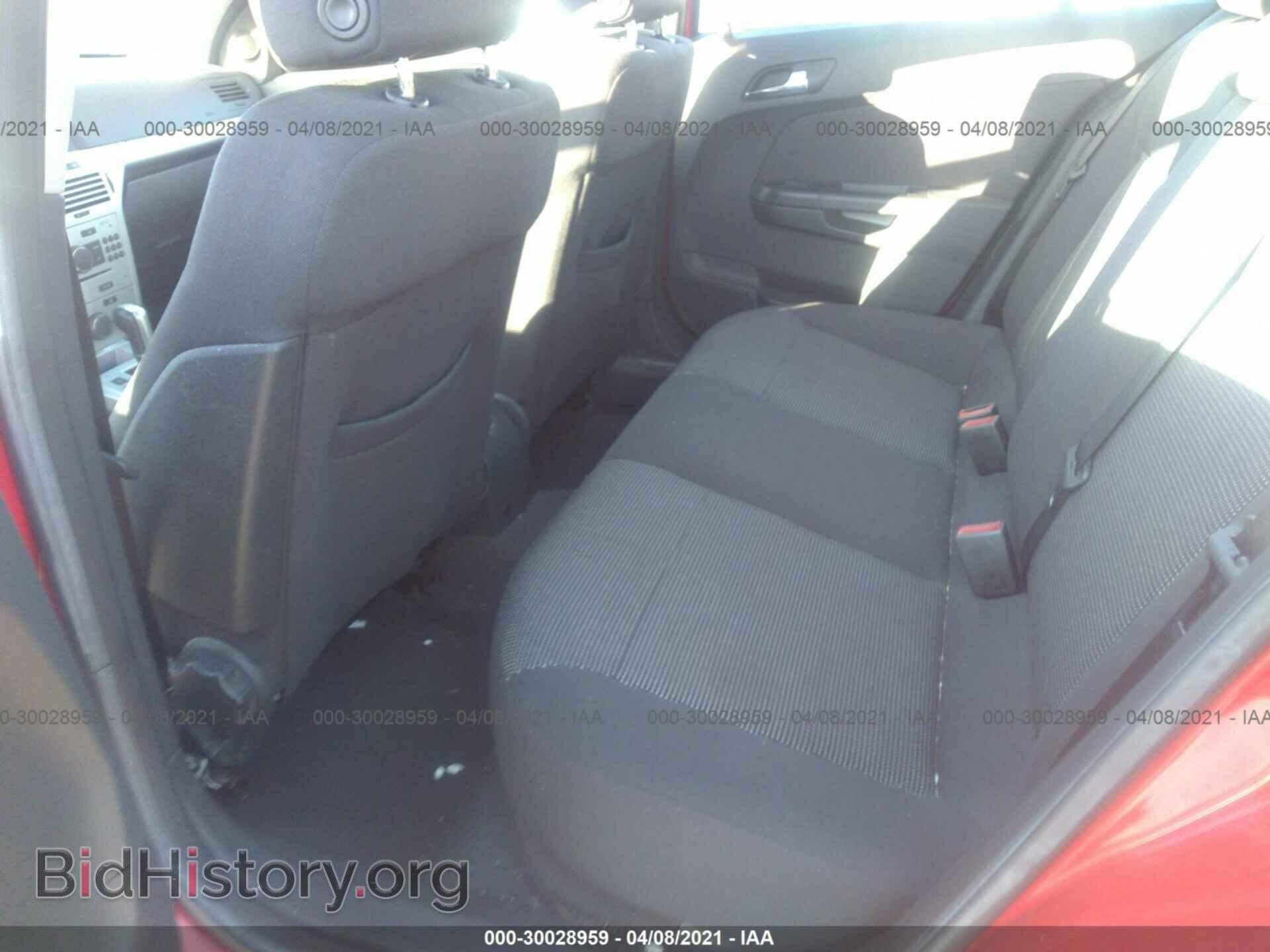 2008 SATURN ASTRA - VIN: W08AT671285068885 - Фото 8