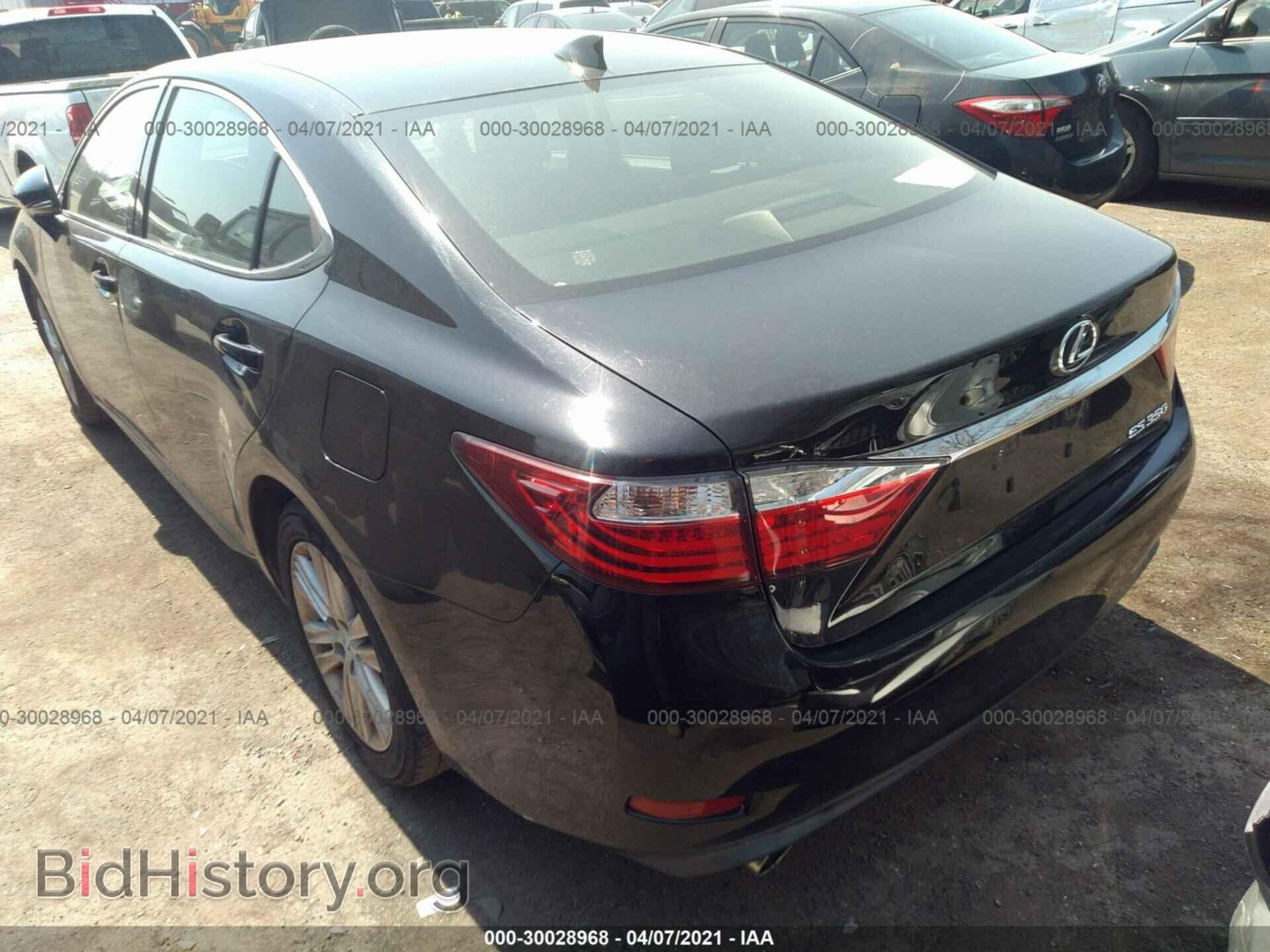 2015 LEXUS ES 350 - VIN: JTHBK1GG9F2193045 - Фото 3