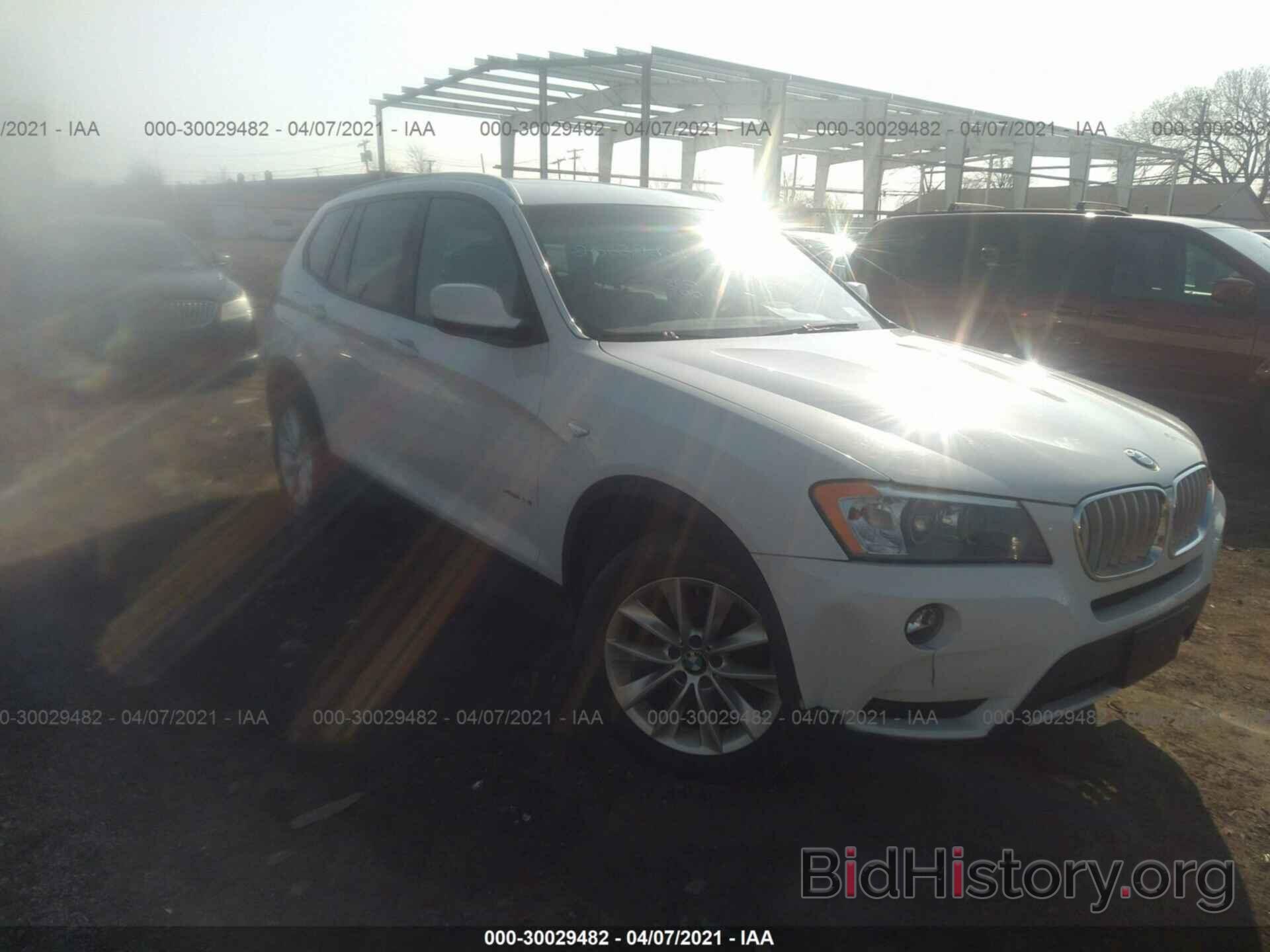 Фотография 5UXWX9C59D0D04923 - BMW X3 2013