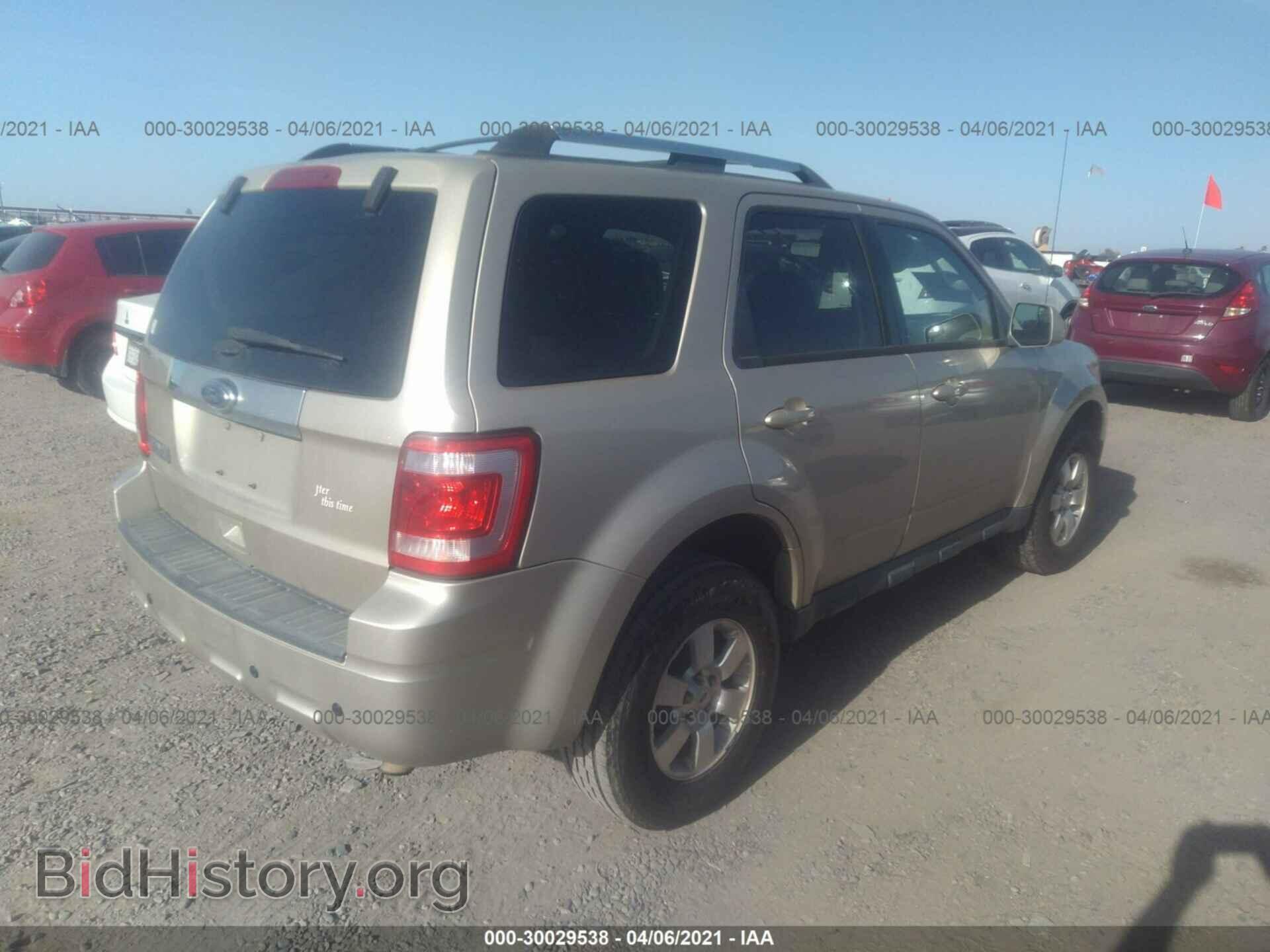 2011 FORD ESCAPE - VIN: 1FMCU0E79BKA85897 - Фото 4