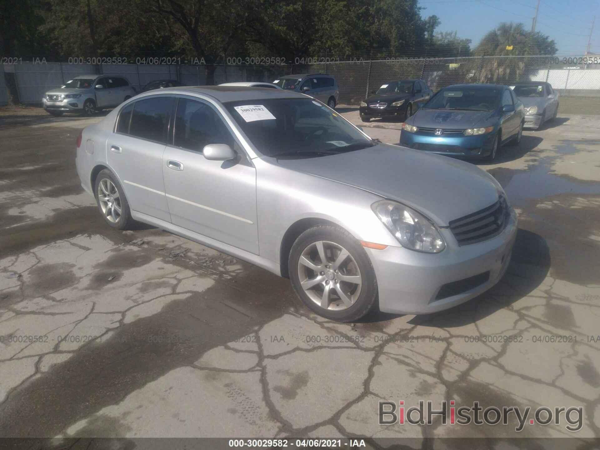 Photo JNKCV51E46M515086 - INFINITI G35 SEDAN 2006