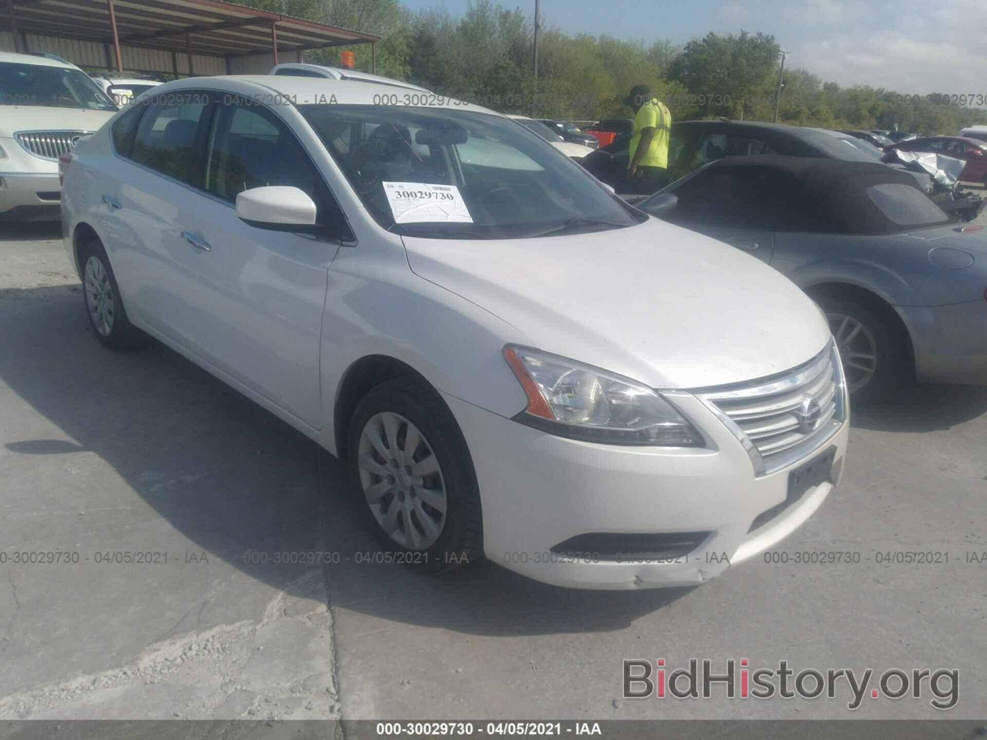 Photo 3N1AB7AP6EL680180 - NISSAN SENTRA 2014