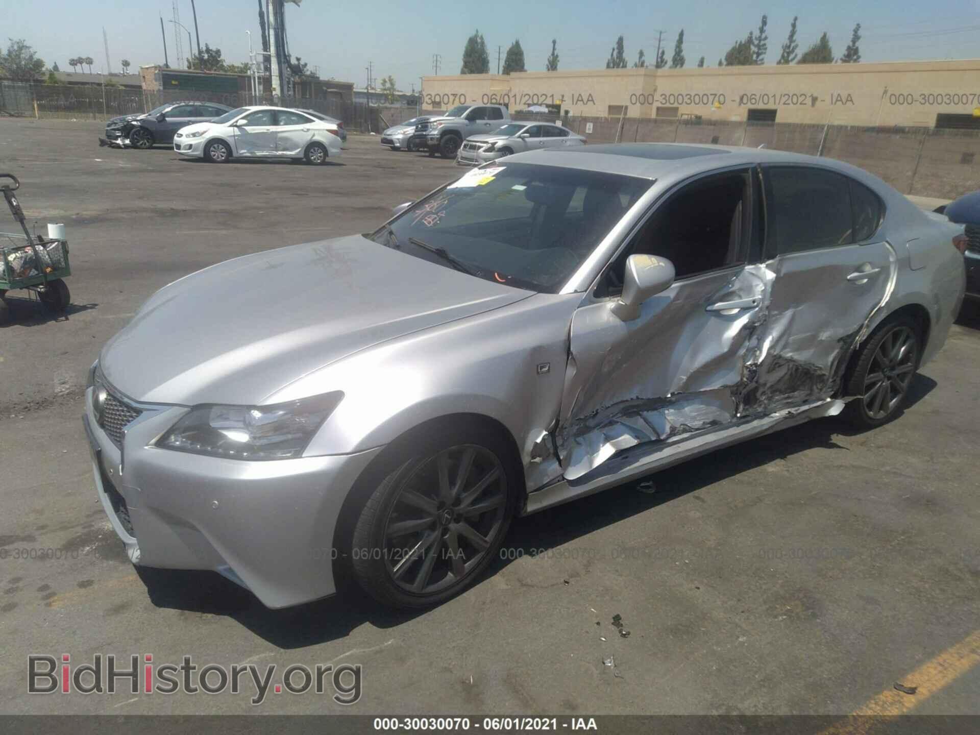 2013 LEXUS GS 350 - VIN: JTHBE1BL7D5027758 - Фото 2