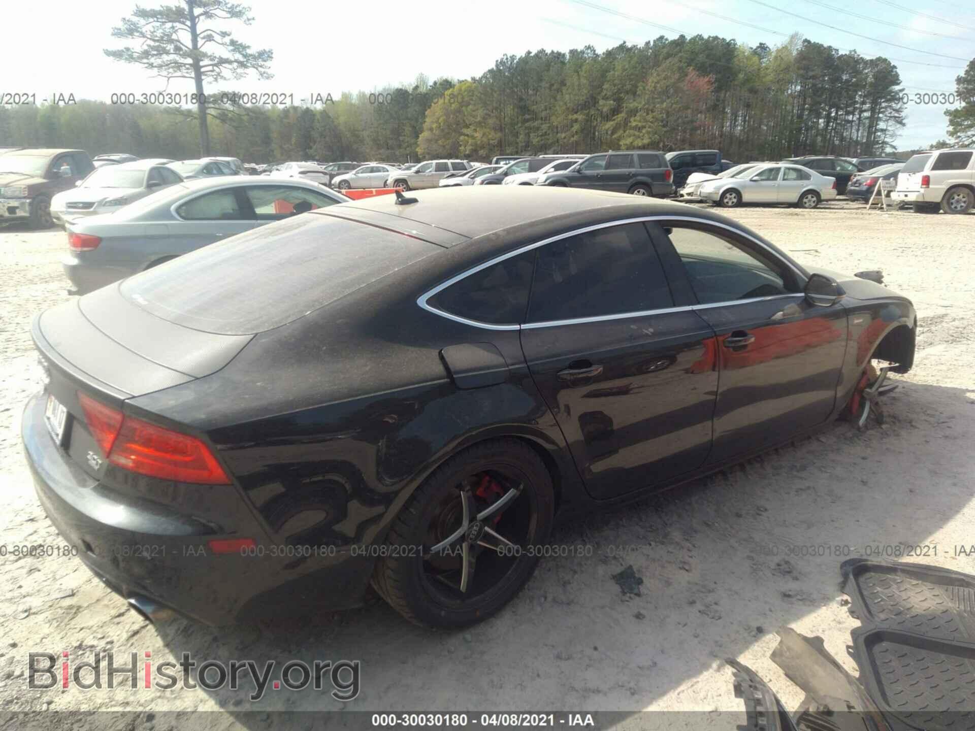 2012 AUDI A7 - VIN: WAUSGAFC3CN007427 - Фото 4