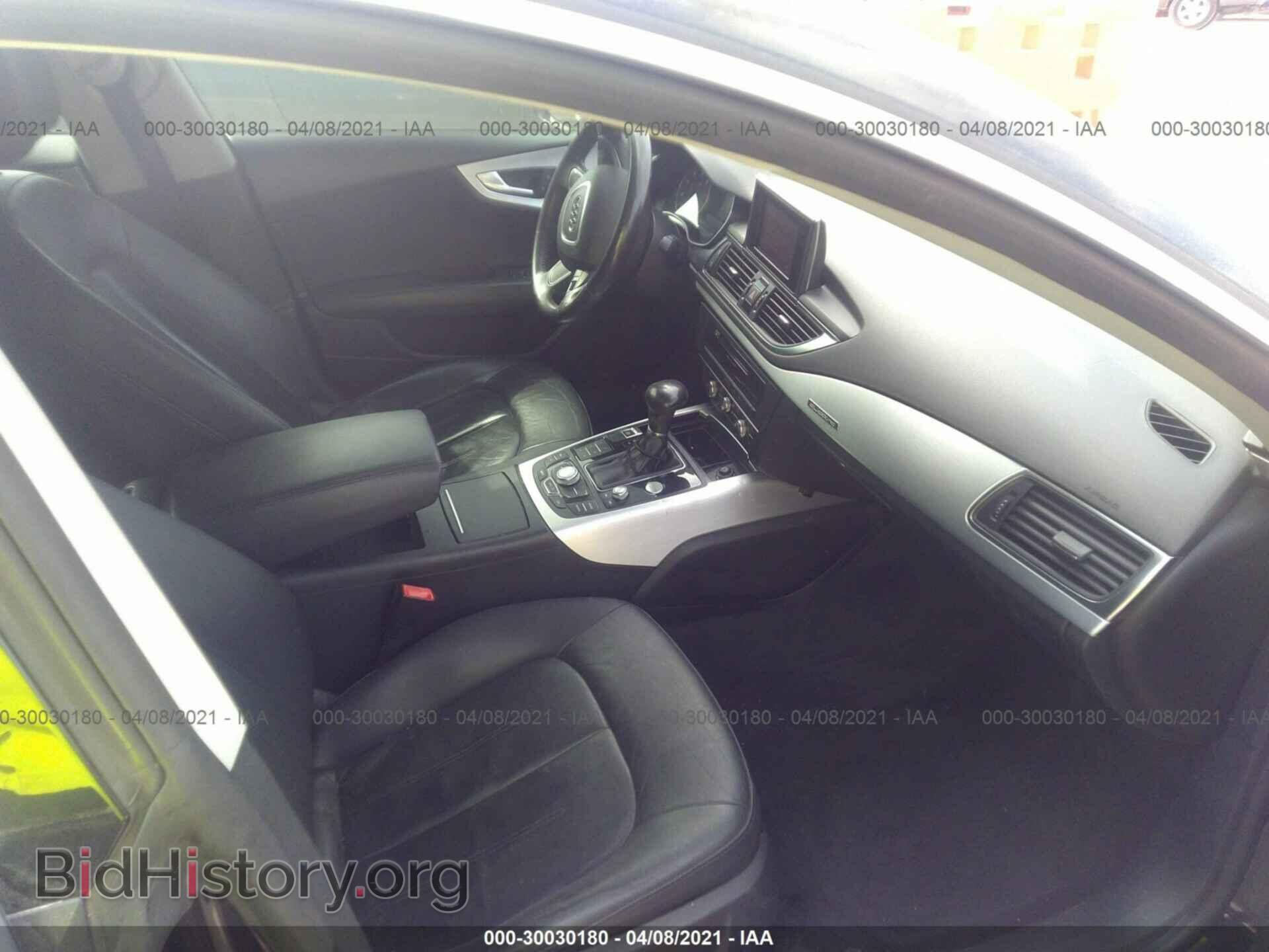 2012 AUDI A7 - VIN: WAUSGAFC3CN007427 - Фото 5
