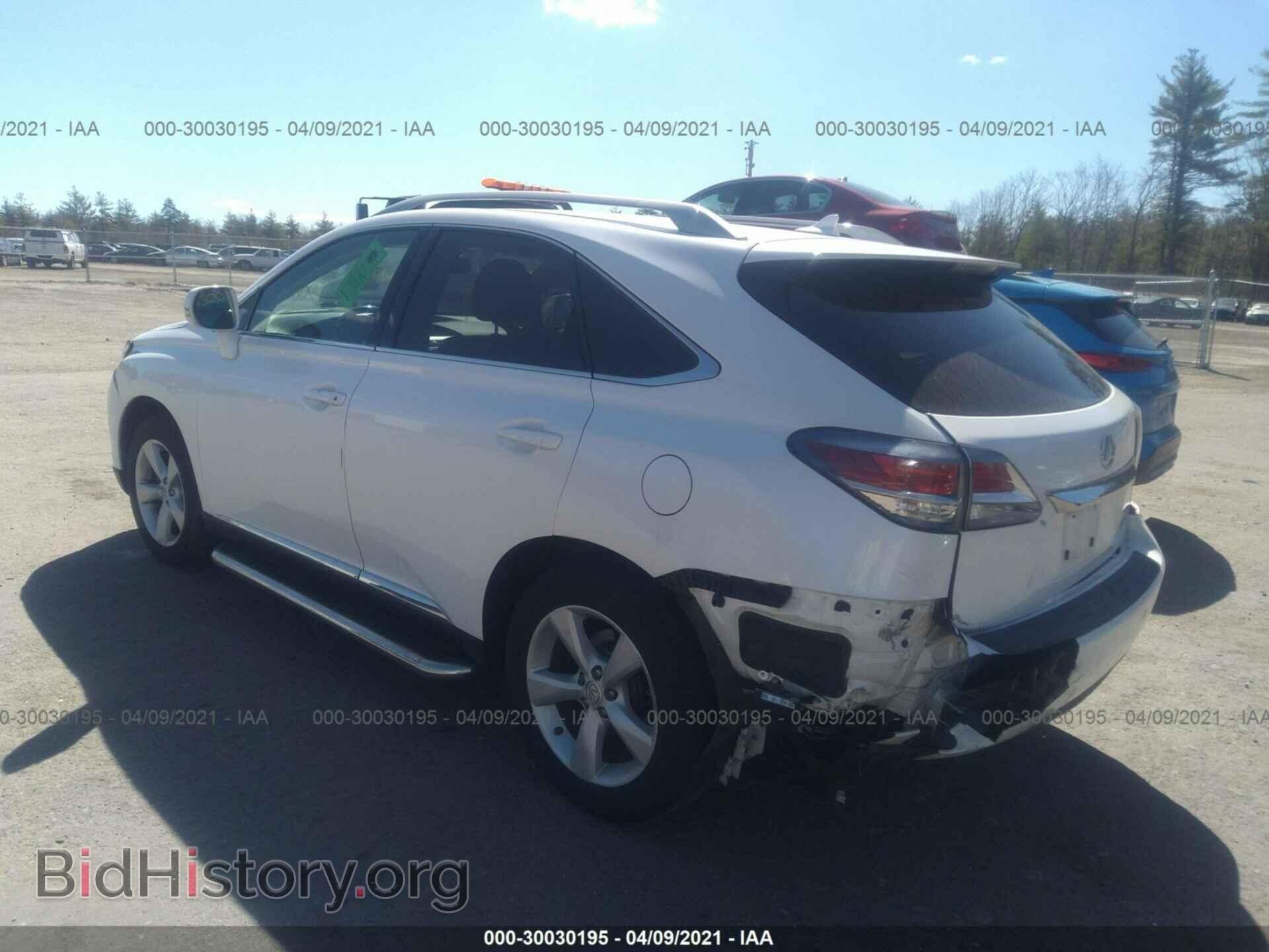 2013 LEXUS RX 350 - VIN: 2T2BK1BA6DC223648 - Фото 3