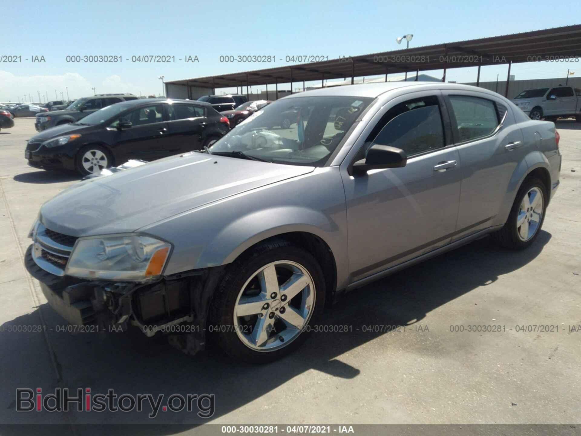 2013 DODGE AVENGER - VIN: 1C3CDZAB7DN624803 - Фото 2