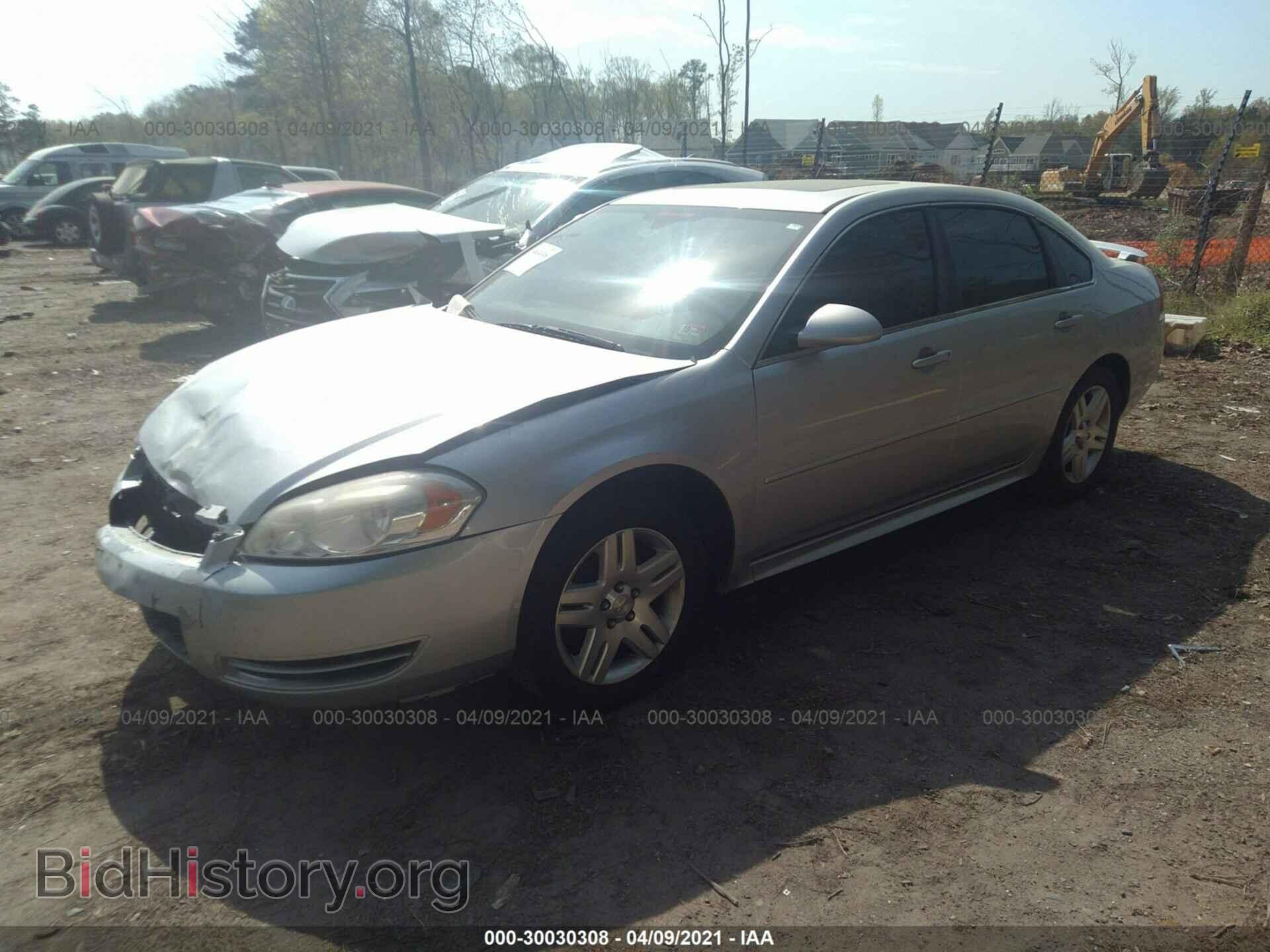 2013 CHEVROLET IMPALA - VIN: 2G1WG5E39D1178501 - Фото 2