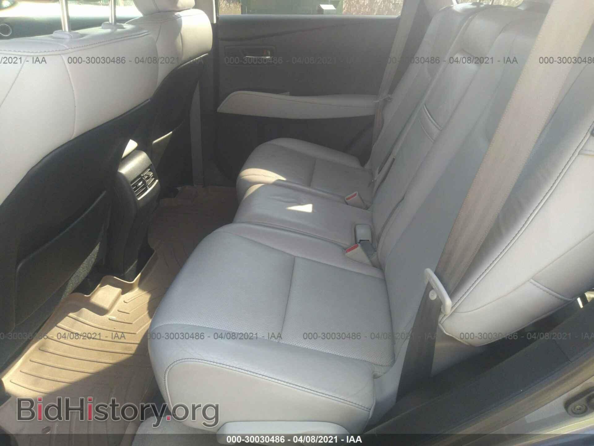 2013 LEXUS RX 350 - VIN: 2T2BK1BA1DC158319 - Фото 8