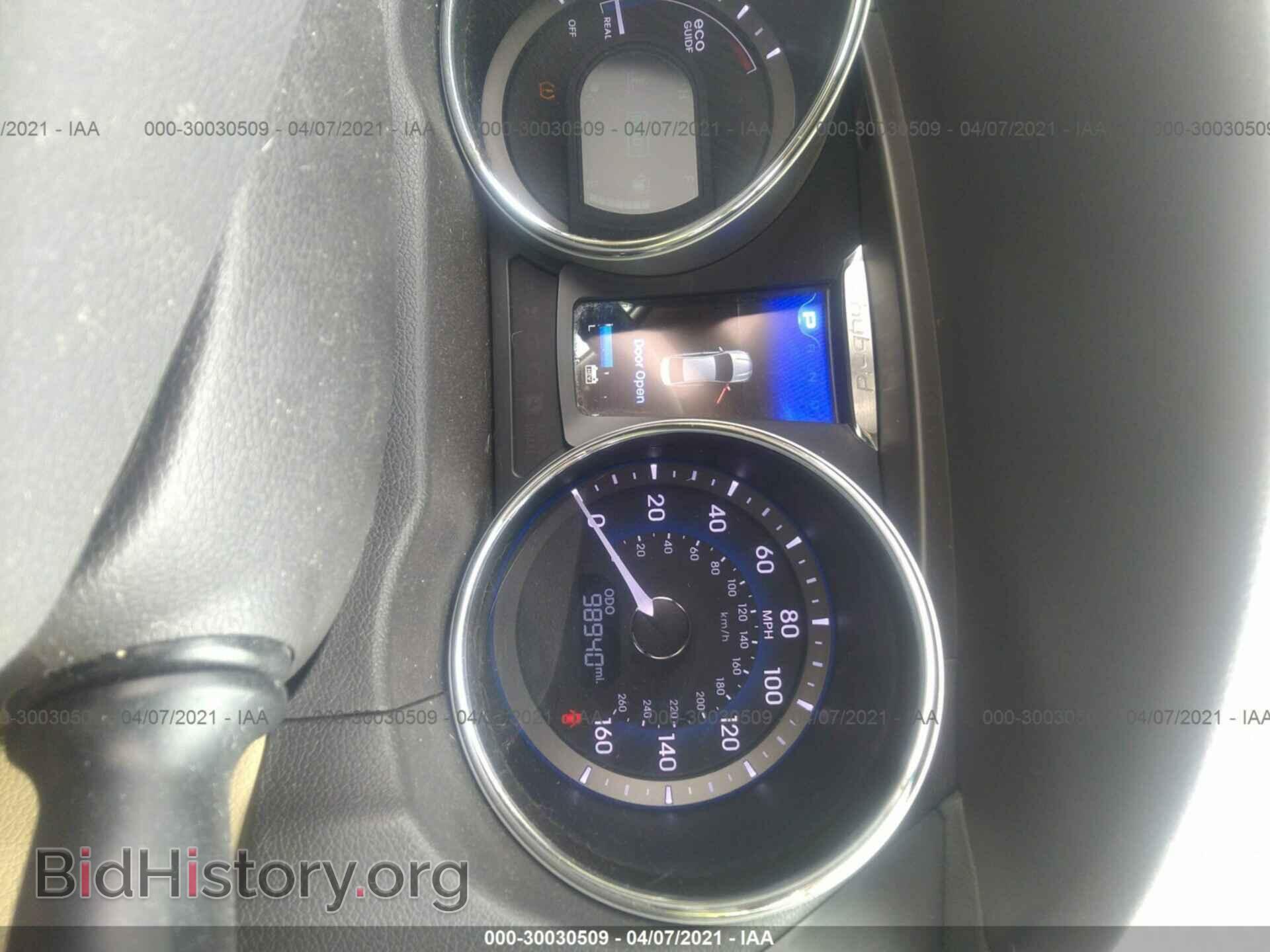 2012 HYUNDAI SONATA - VIN: KMHEC4A43CA033509 - Фото 7