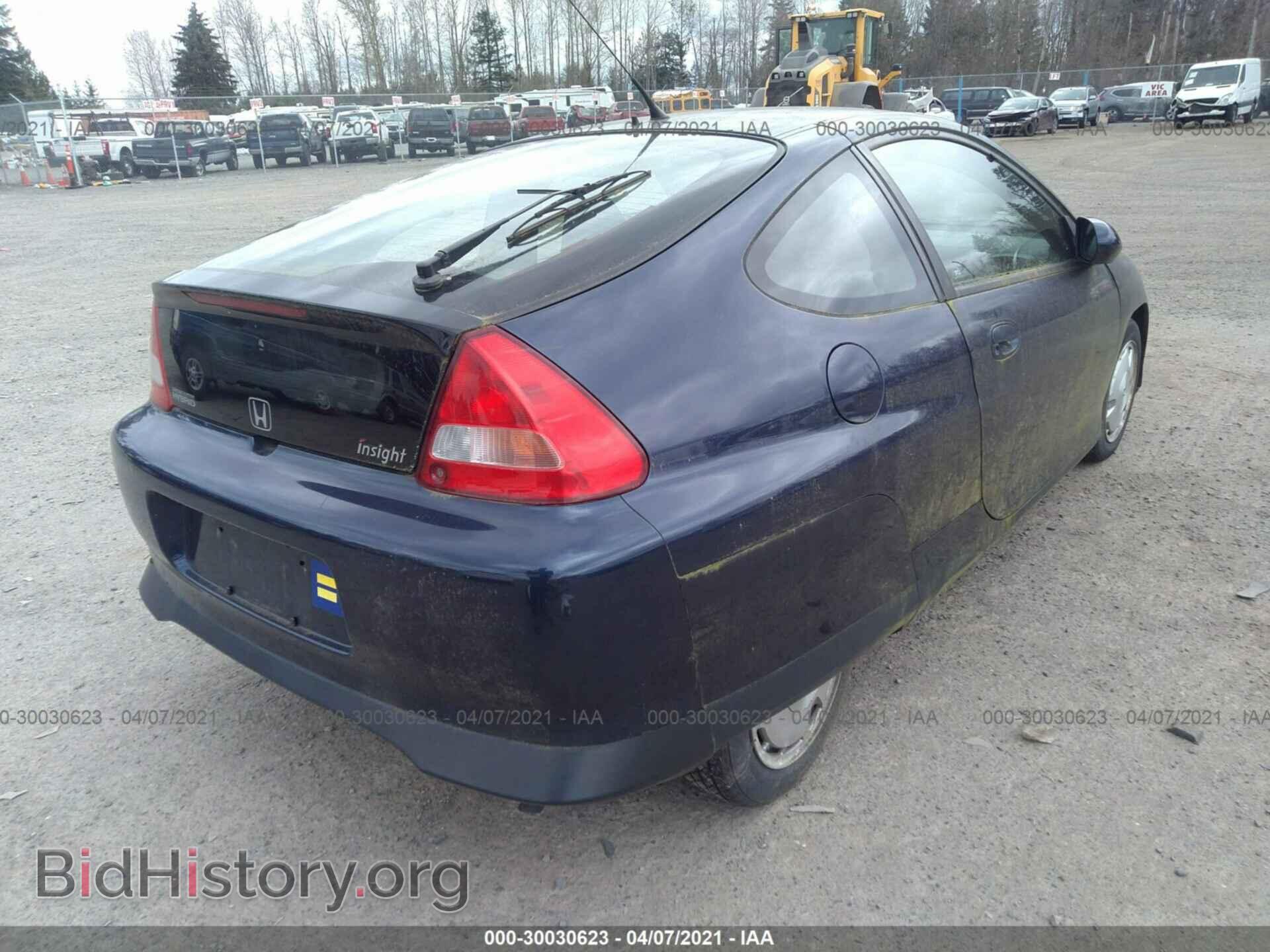 2006 HONDA INSIGHT - VIN: JHMZE13716S000706 - Фото 4