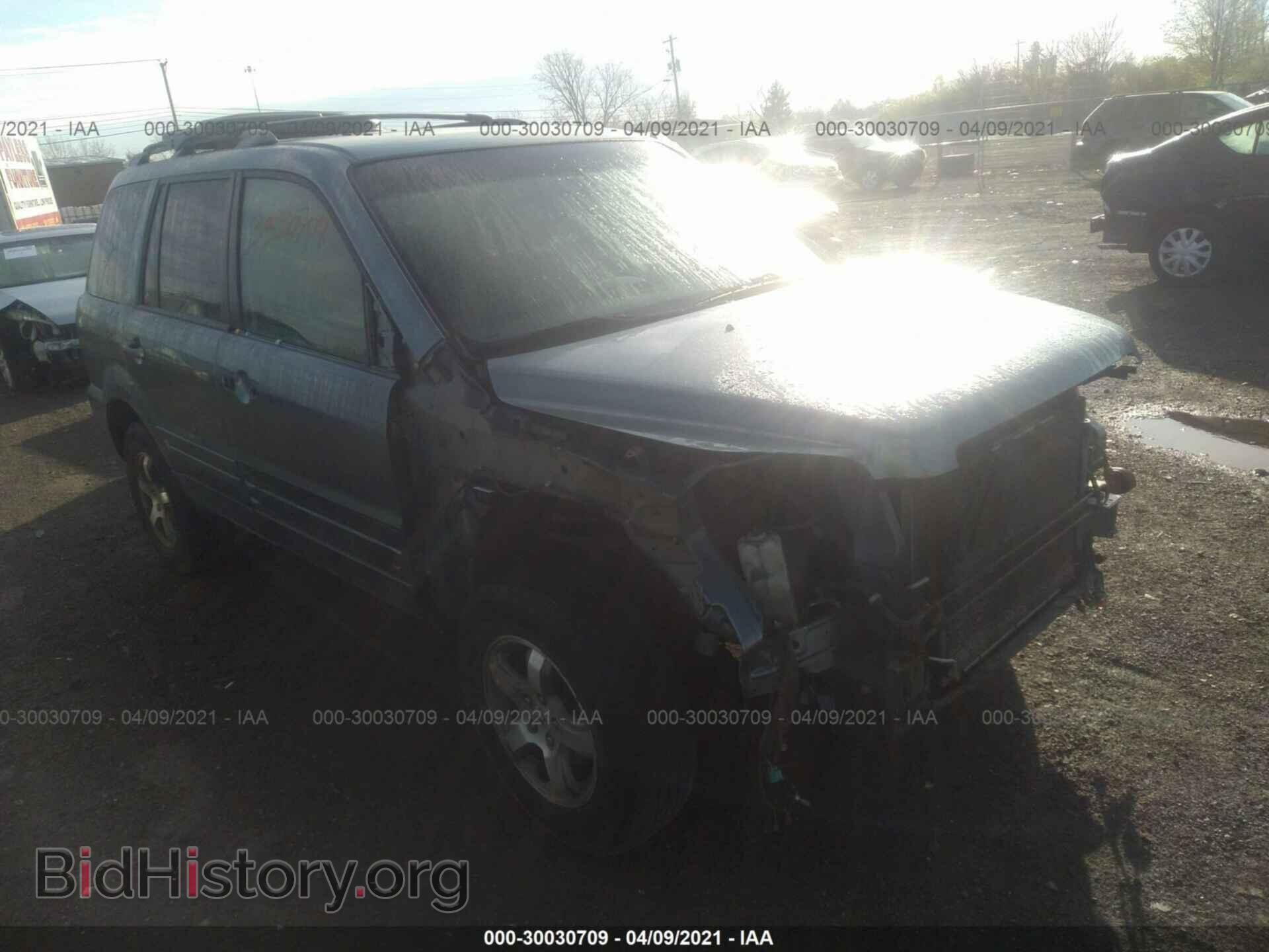 Photo 2HKYF18487H513704 - HONDA PILOT 2007