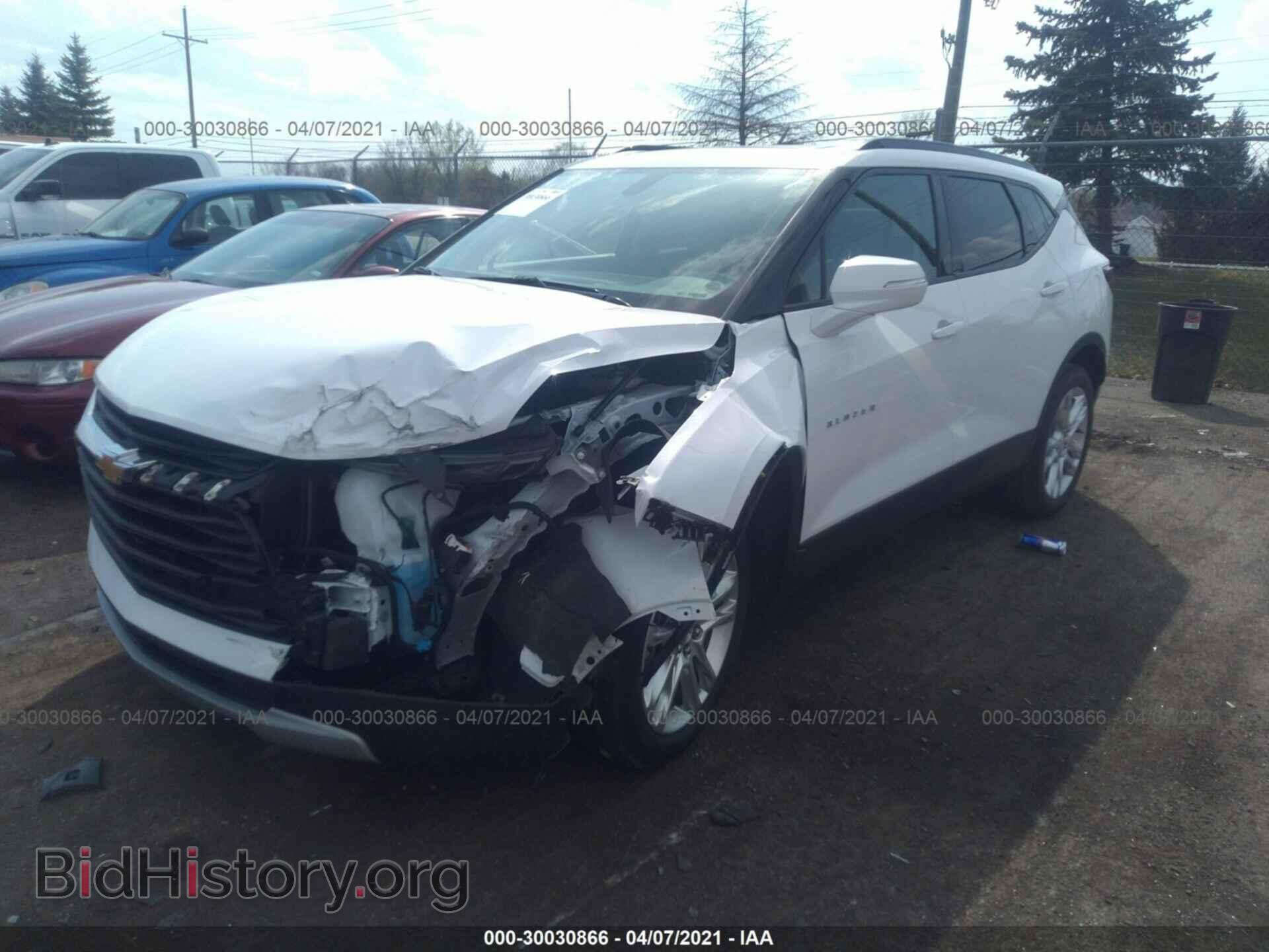 2019 CHEVROLET BLAZER - VIN: 3GNKBDRS2KS660090 - Фото 2