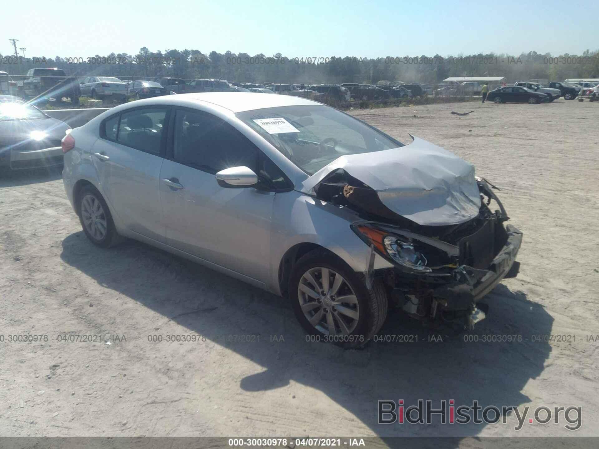 Photo KNAFX4A69E5217442 - KIA FORTE 2014